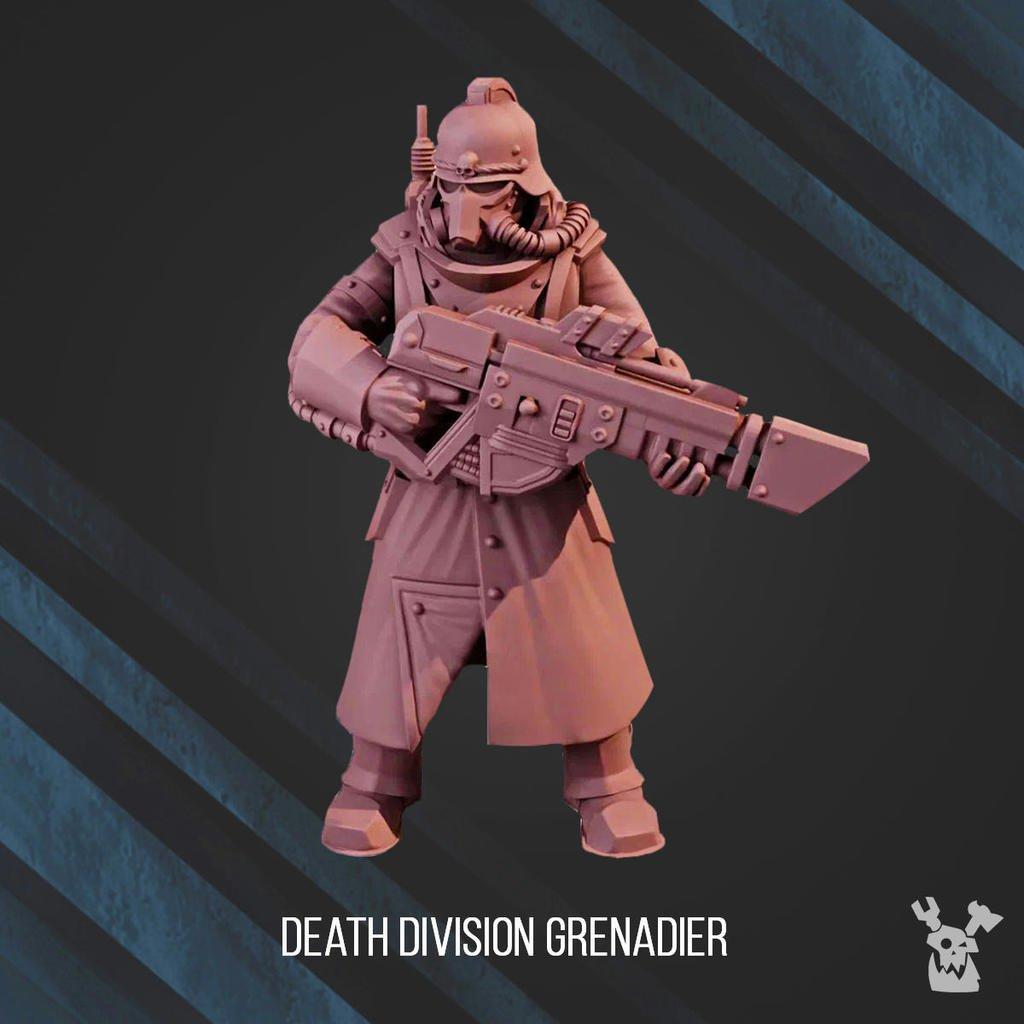2nd Death Division Grenadier 3d model