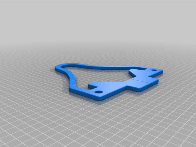 Grocery Bag Trash Hanger 3d model