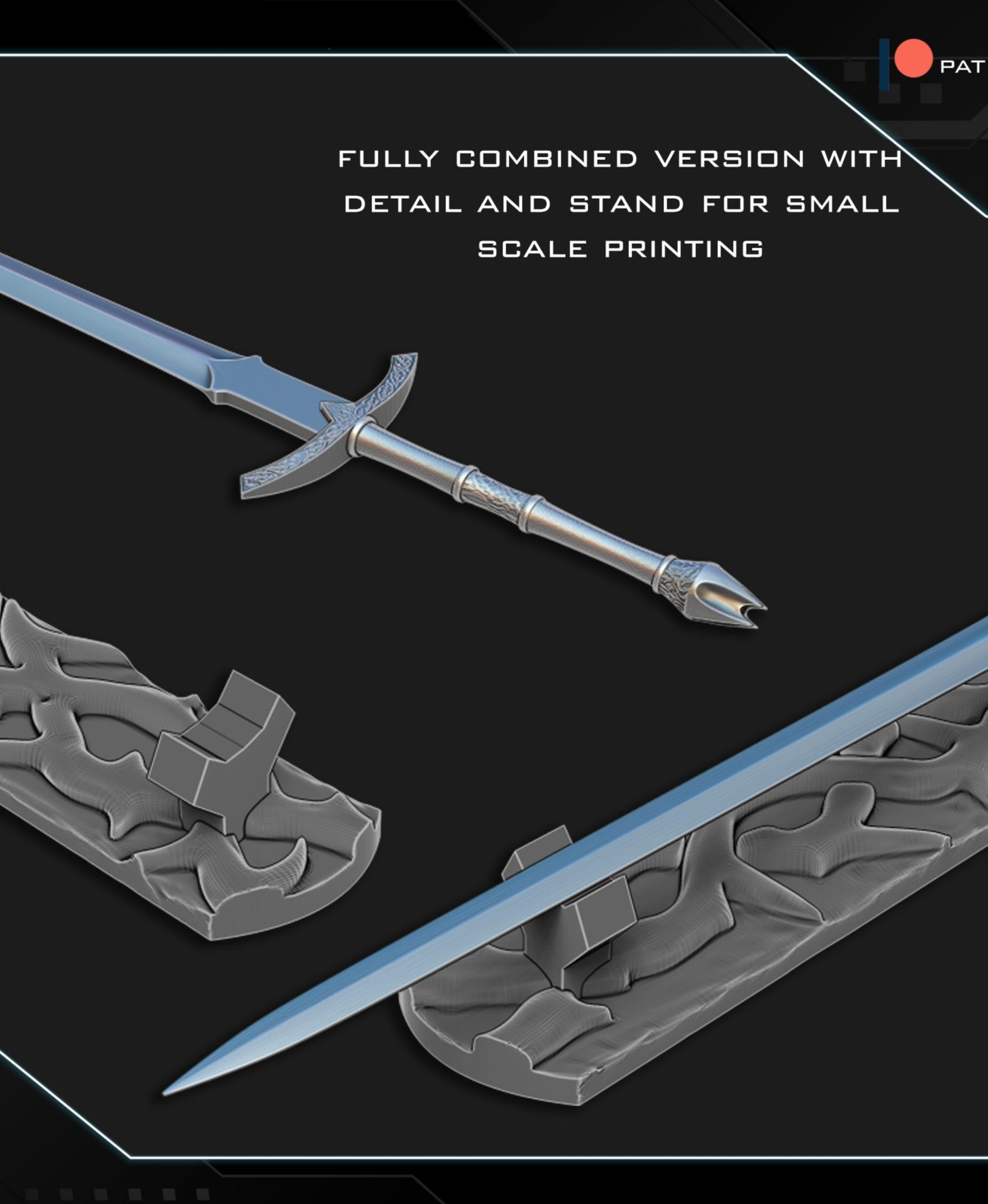 Witch King sword 3d model