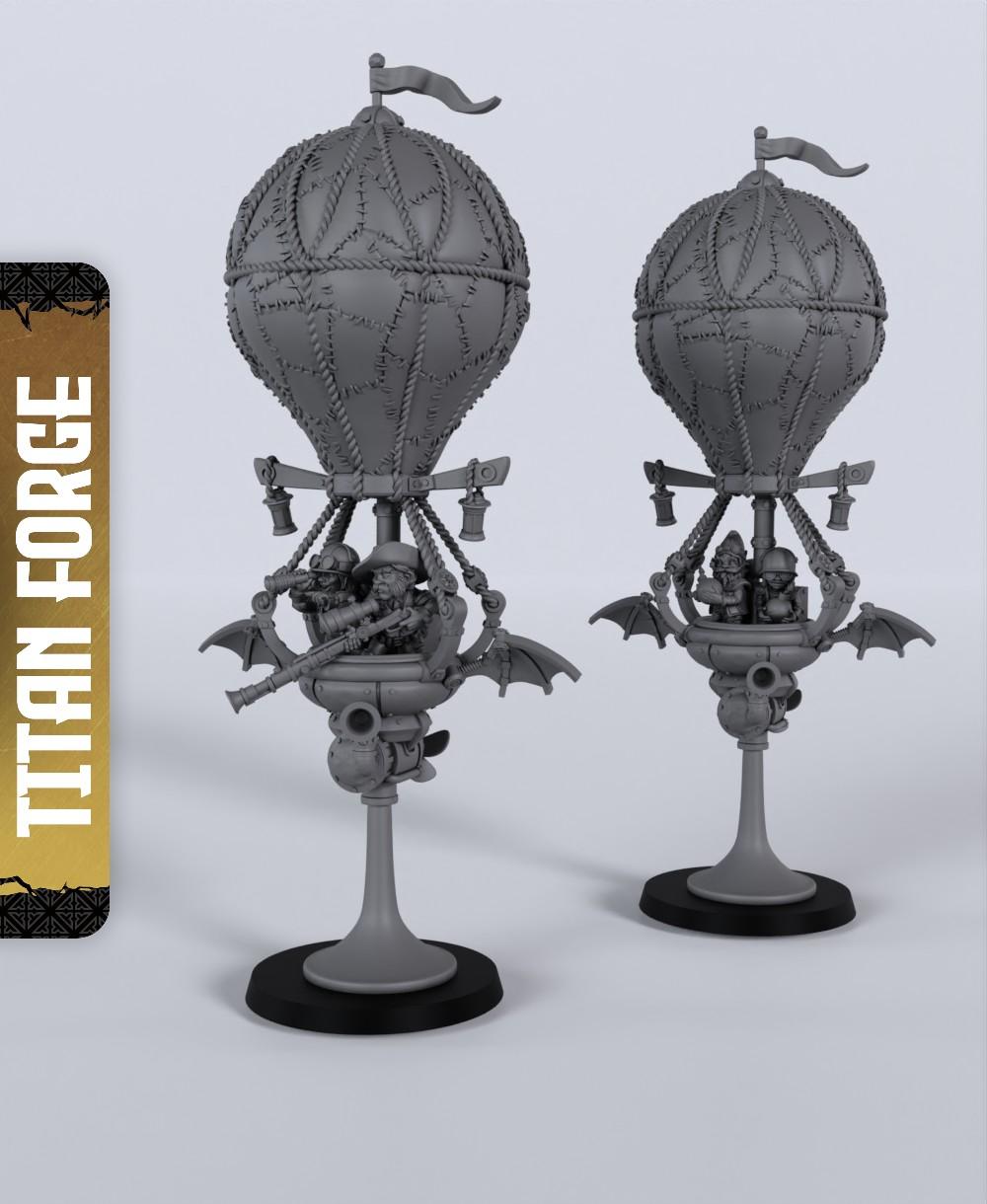Goblin Baloons - With Free Dragon Warhammer - 5e DnD Inspired for RPG and Wargamers 3d model