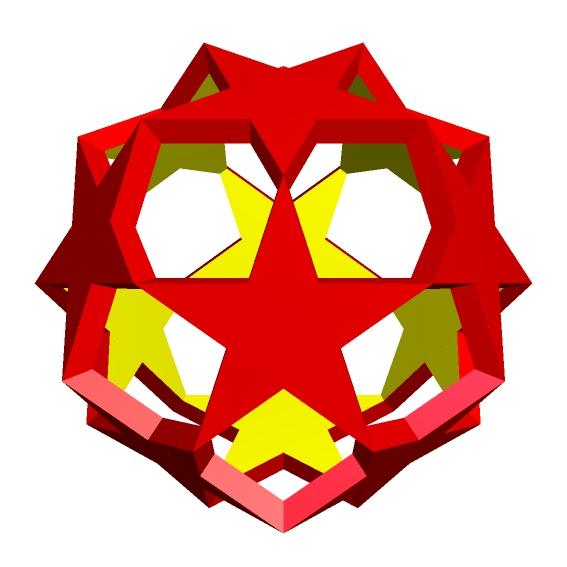 STAR DODECAHEDRON 1 3d model