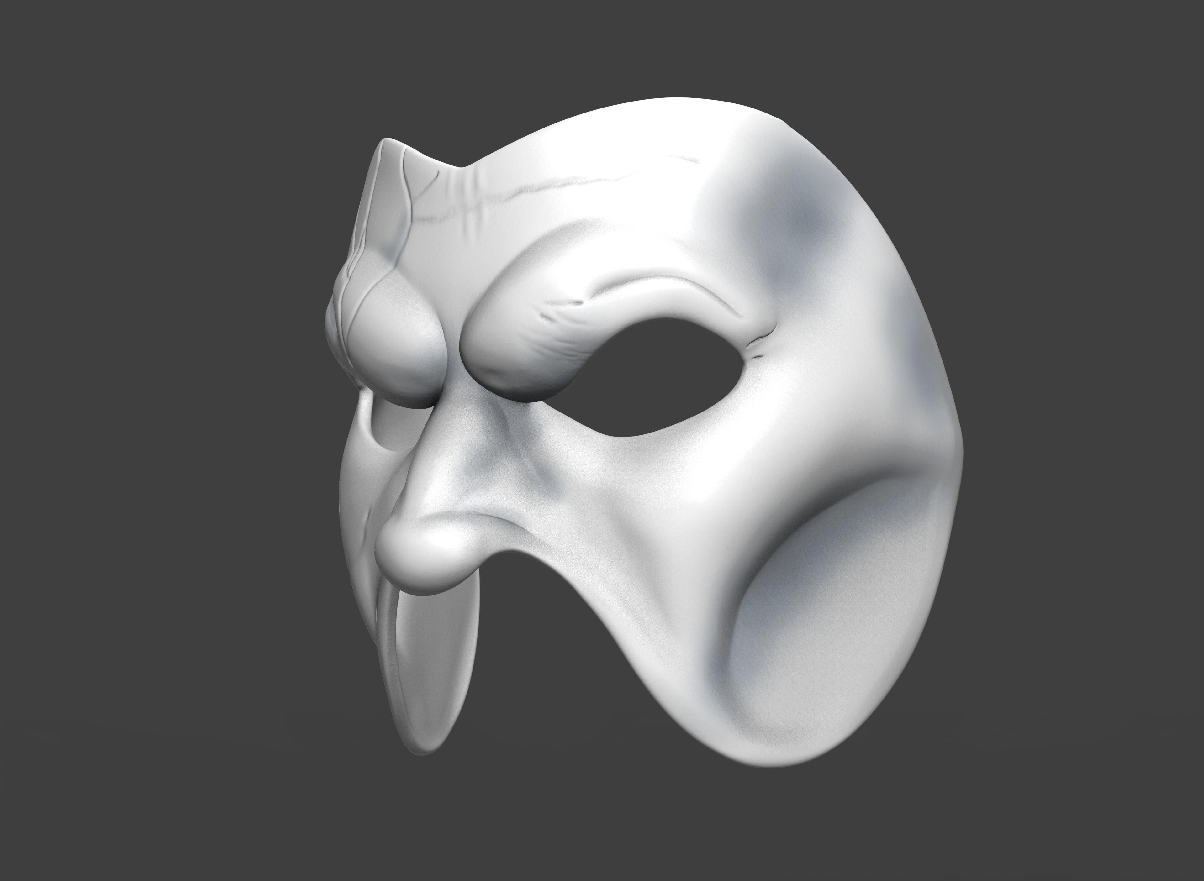 Undertaker Mask 3d model