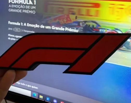 F1 Logo Multi 3d model