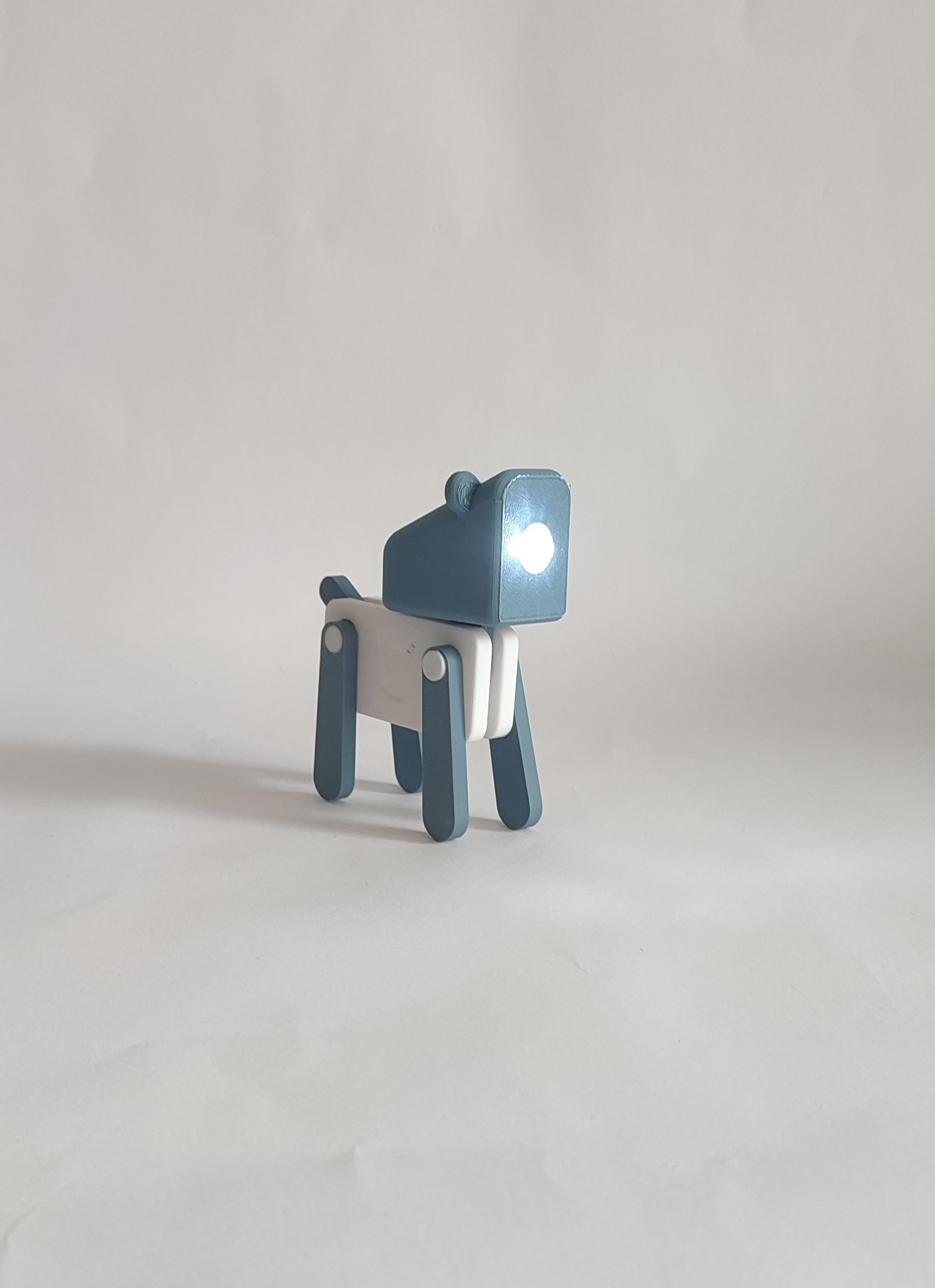 Dog Mini Lamp  3d model