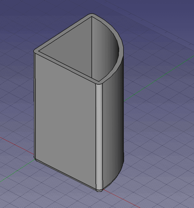 Scalable corner caddy 3d model