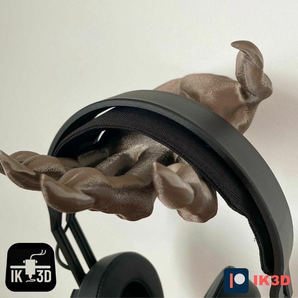 Headphone Hook holder hanger wall mount - 3D model by PILED on Thangs