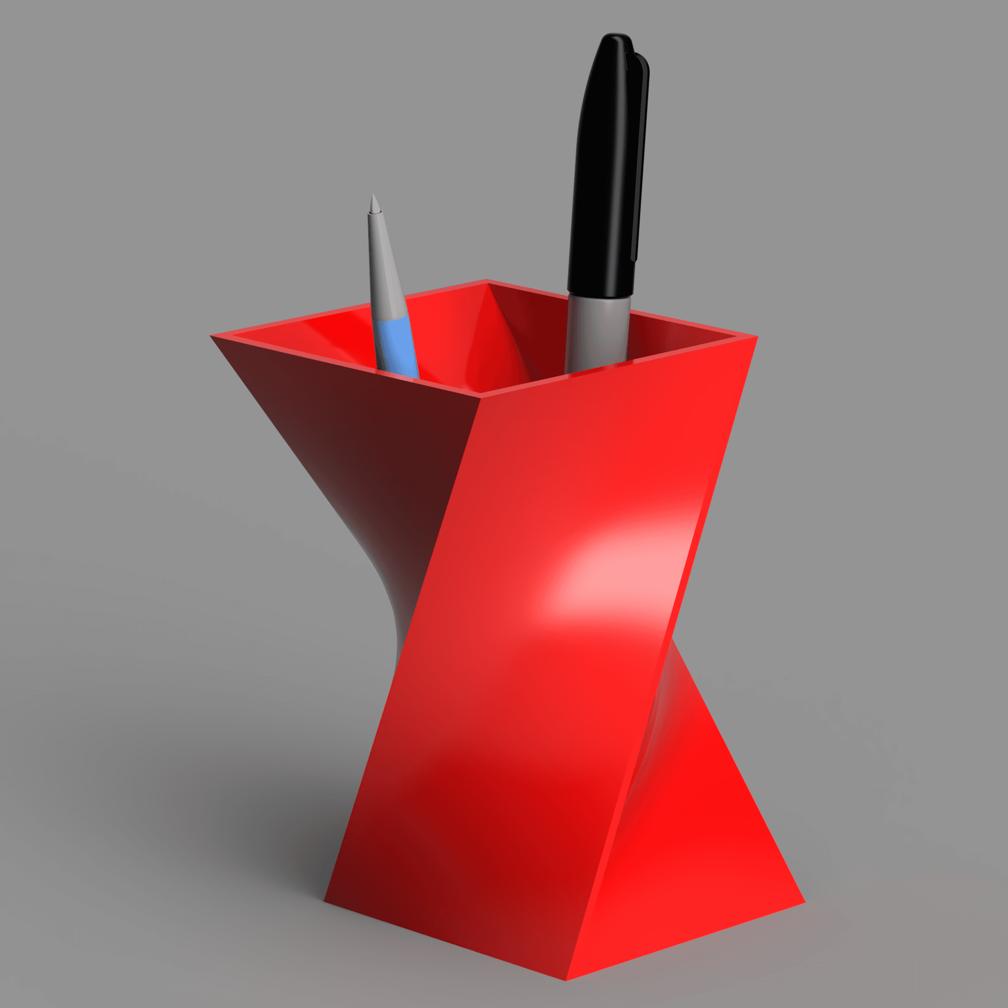 Twisted Diamond Vase 3d model