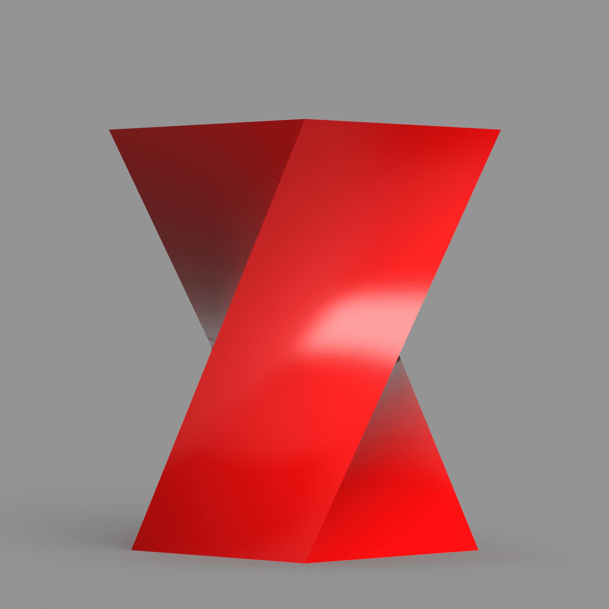 Twisted Diamond Vase 3d model