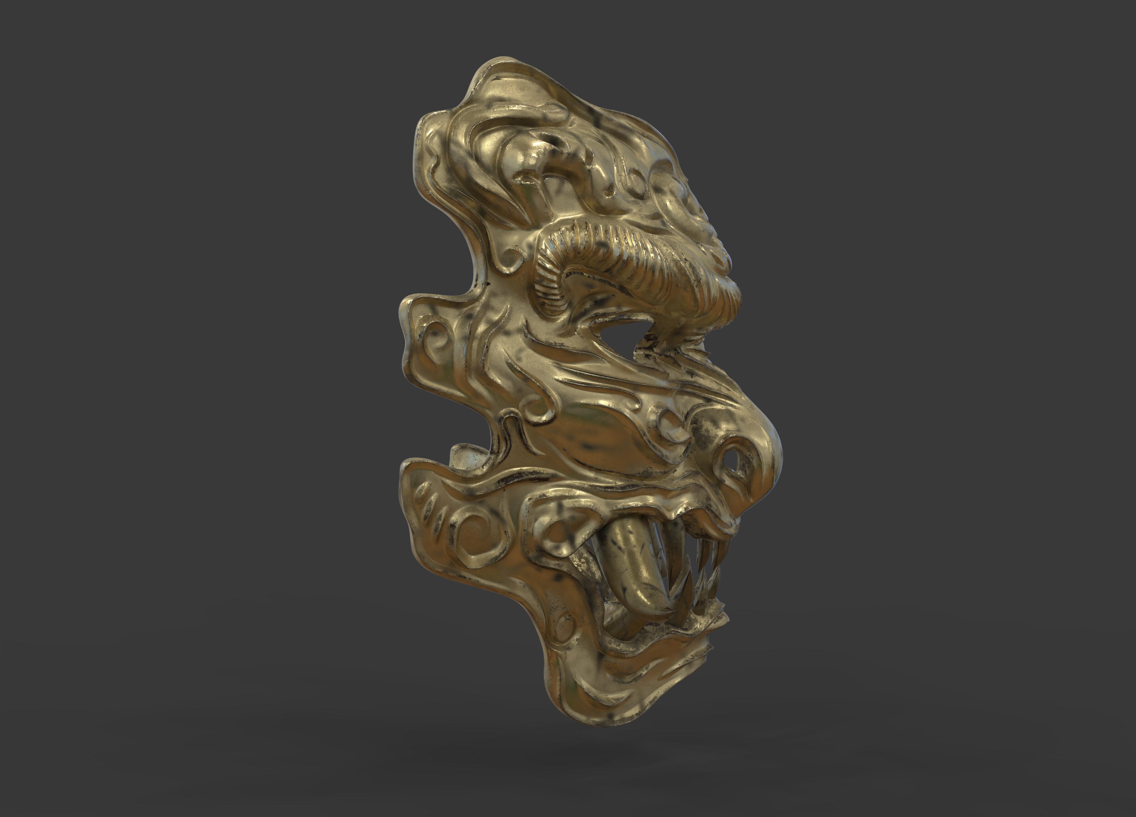 Black Myth Wukong Oni Mask 3d model