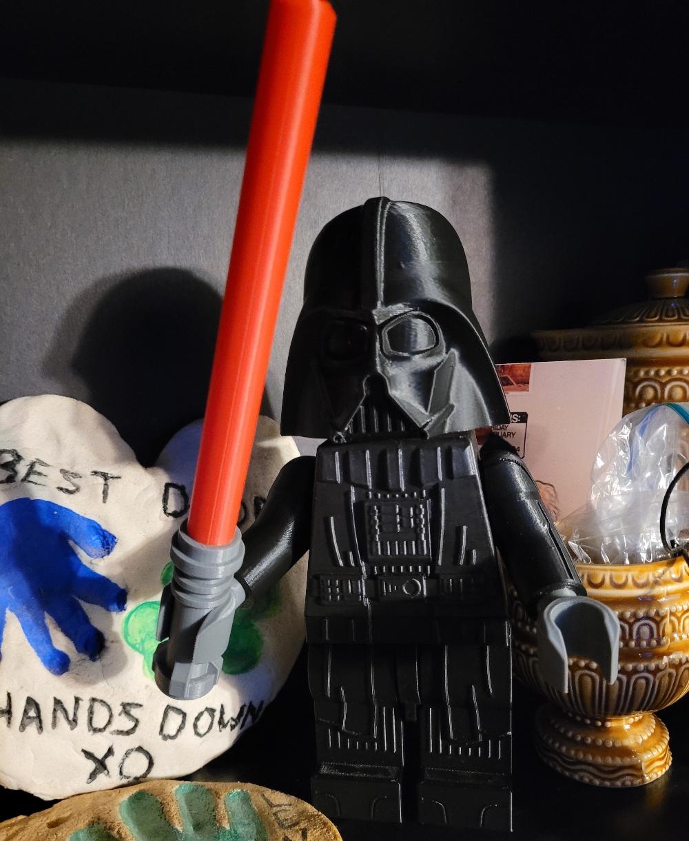 Darth Vader (6:1 LEGO - Very fun build - 3d model