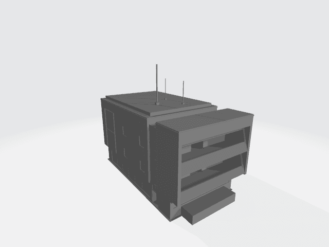 Residential Buildings.obj 3d model