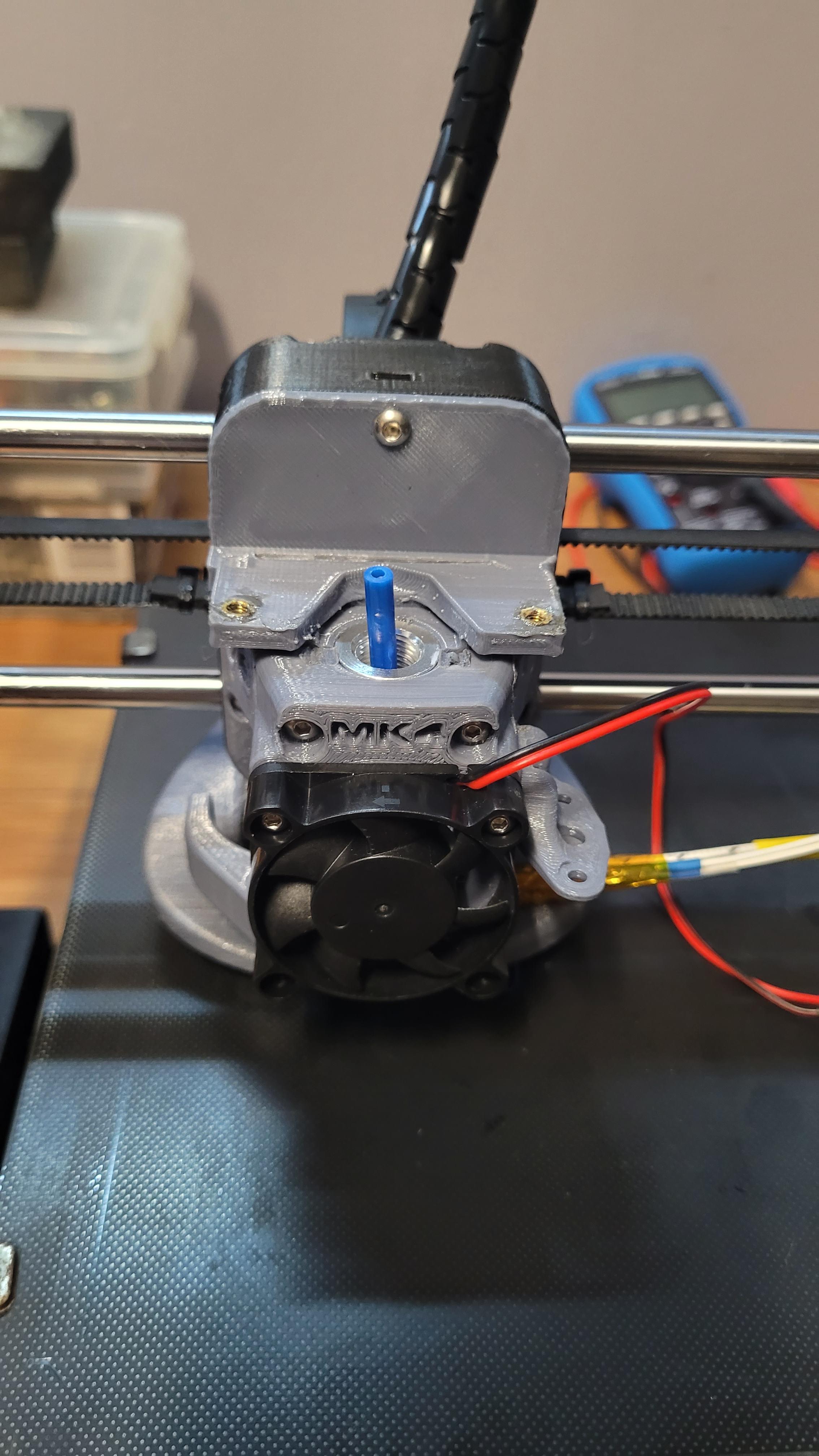 Anycubic Mega S (Pro) X Carriage Sherpa Mini Carrier Plate V5 (Stock) Hotend 3d model