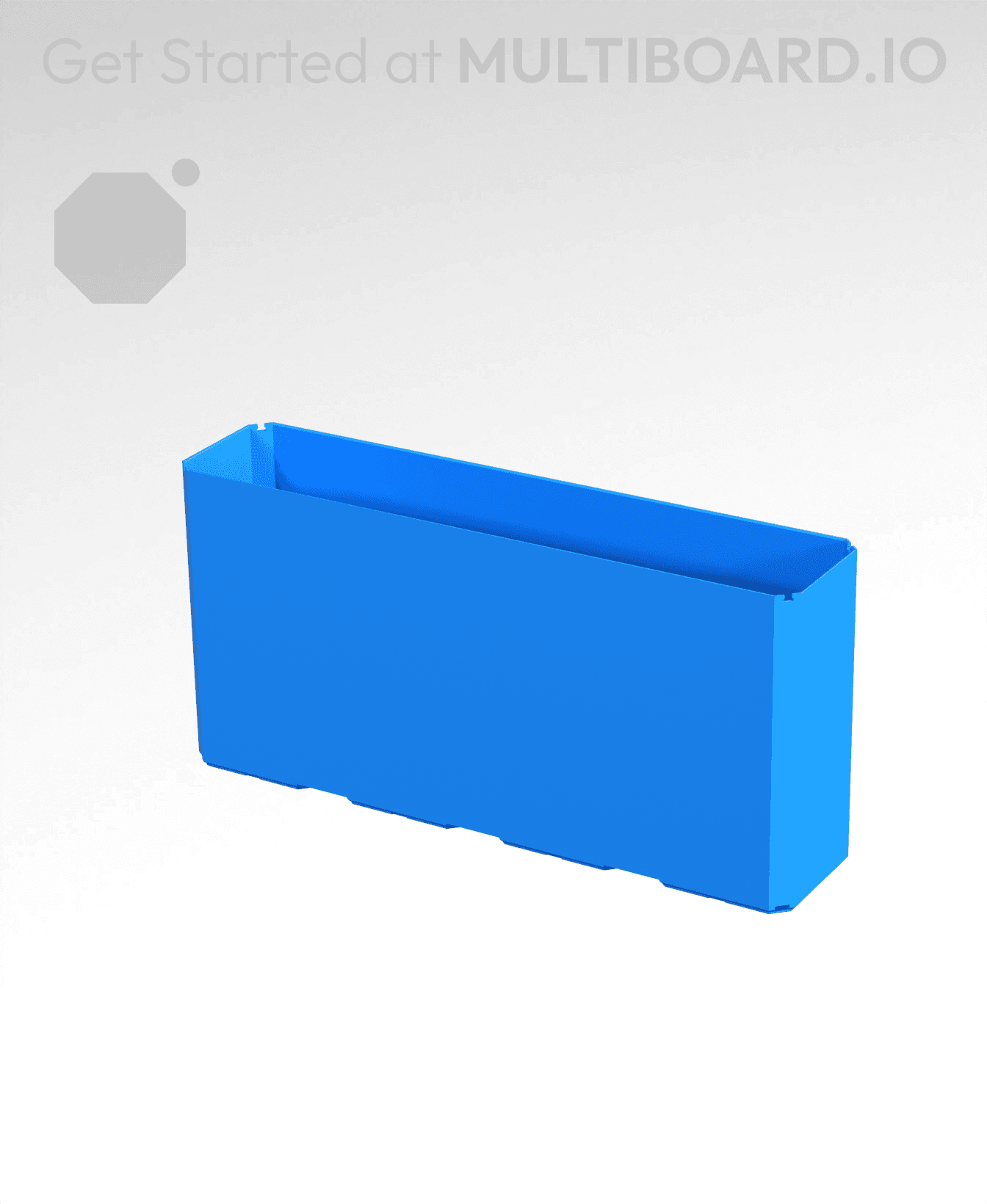 4x1x2 - Bin - Multibin Insert 3d model