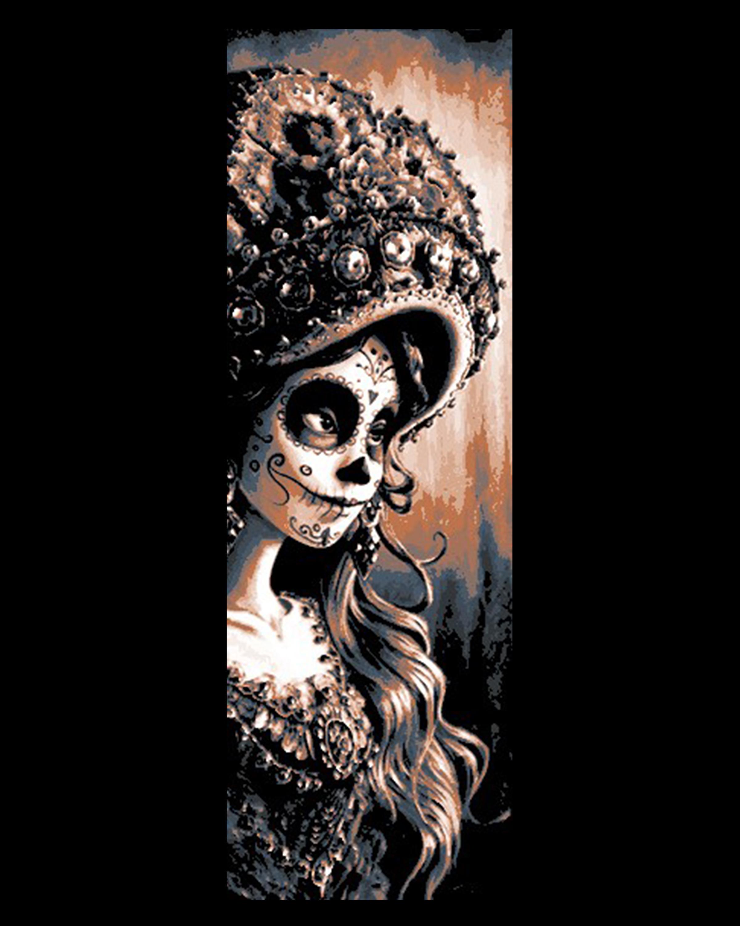 Celebration of the Day of the Dead - Dressing the Part Set of Bookmarks 3d model