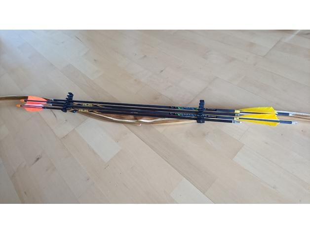 Bogenköcher / bow quiver 3d model