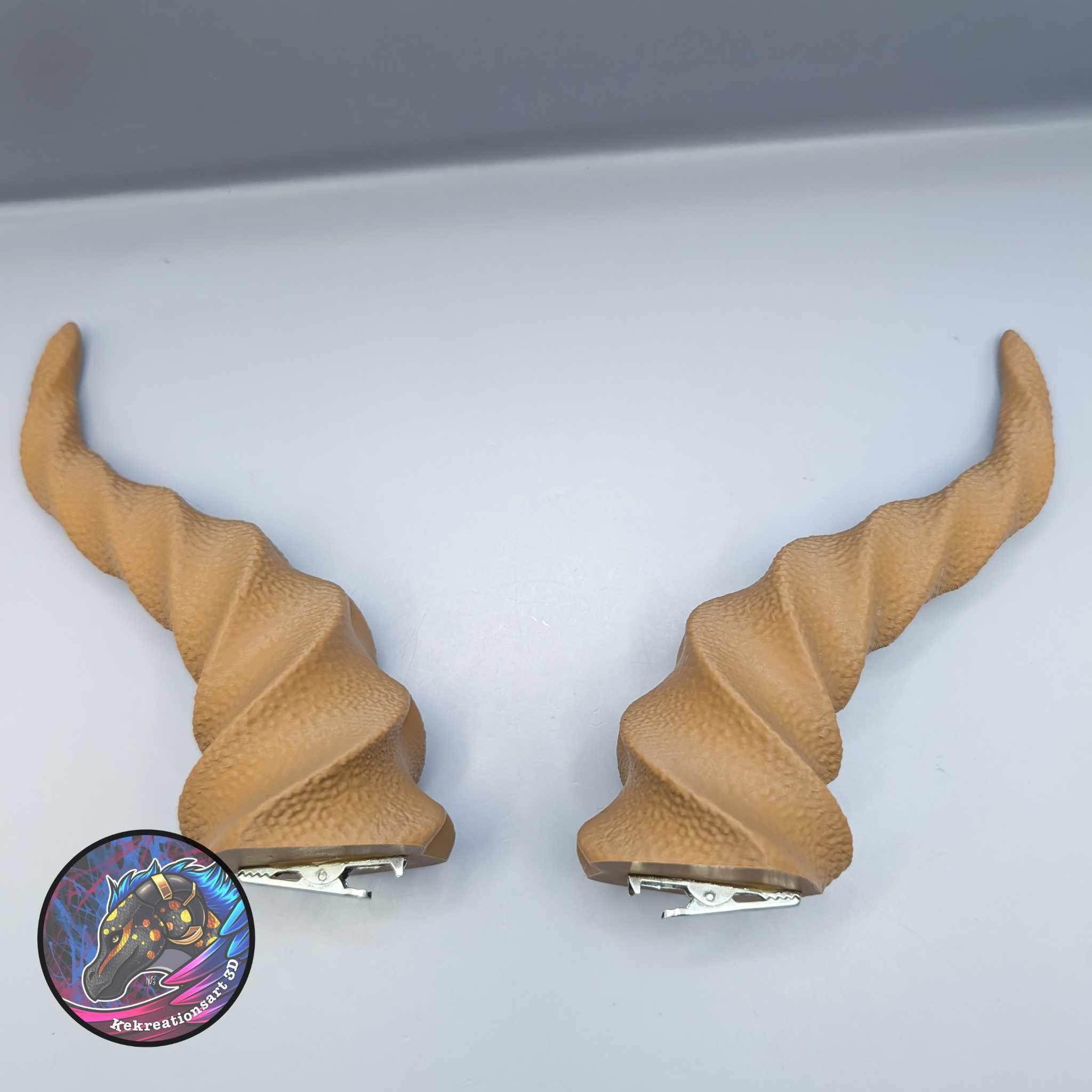 Cosplay Horn Set 3d model