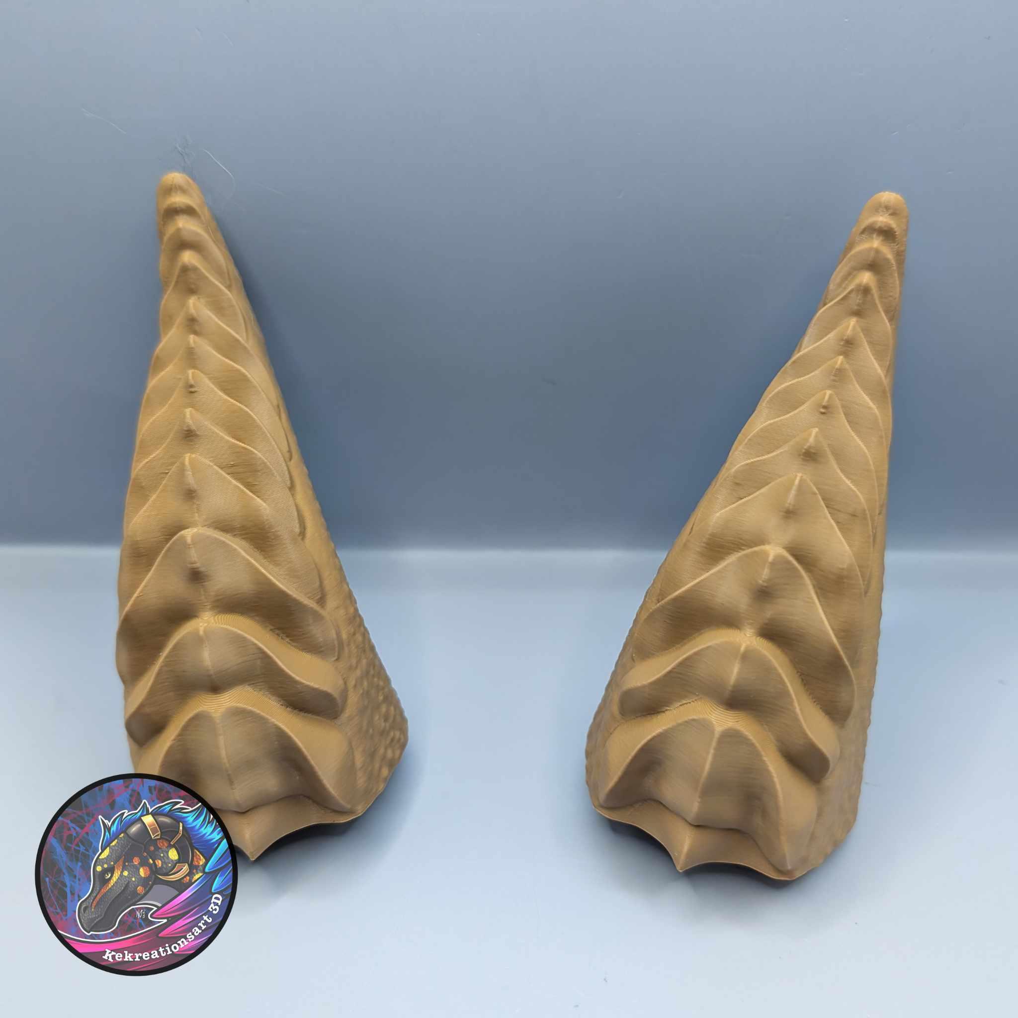 Cosplay Horn Set 3d model