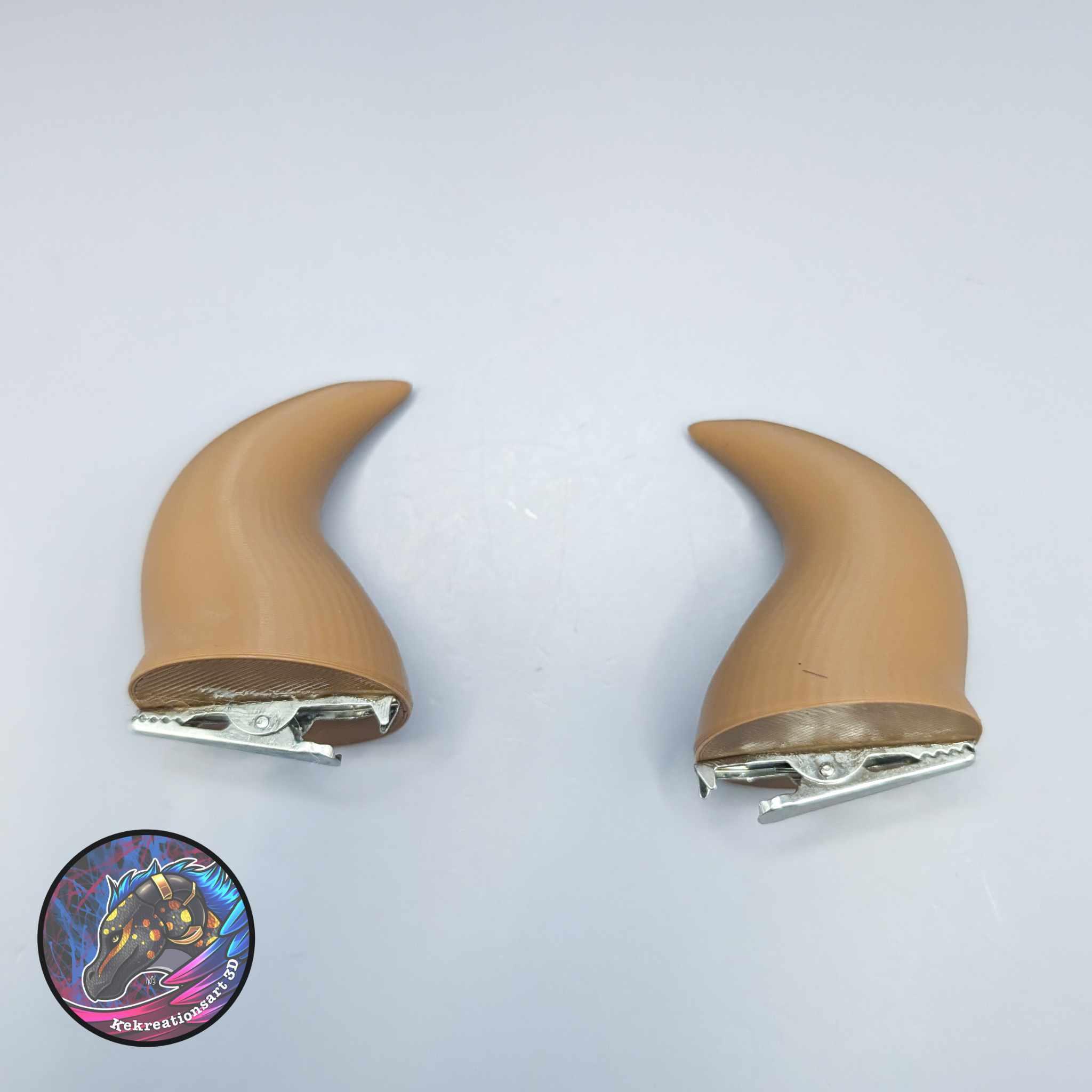 Cosplay Horn Set 3d model