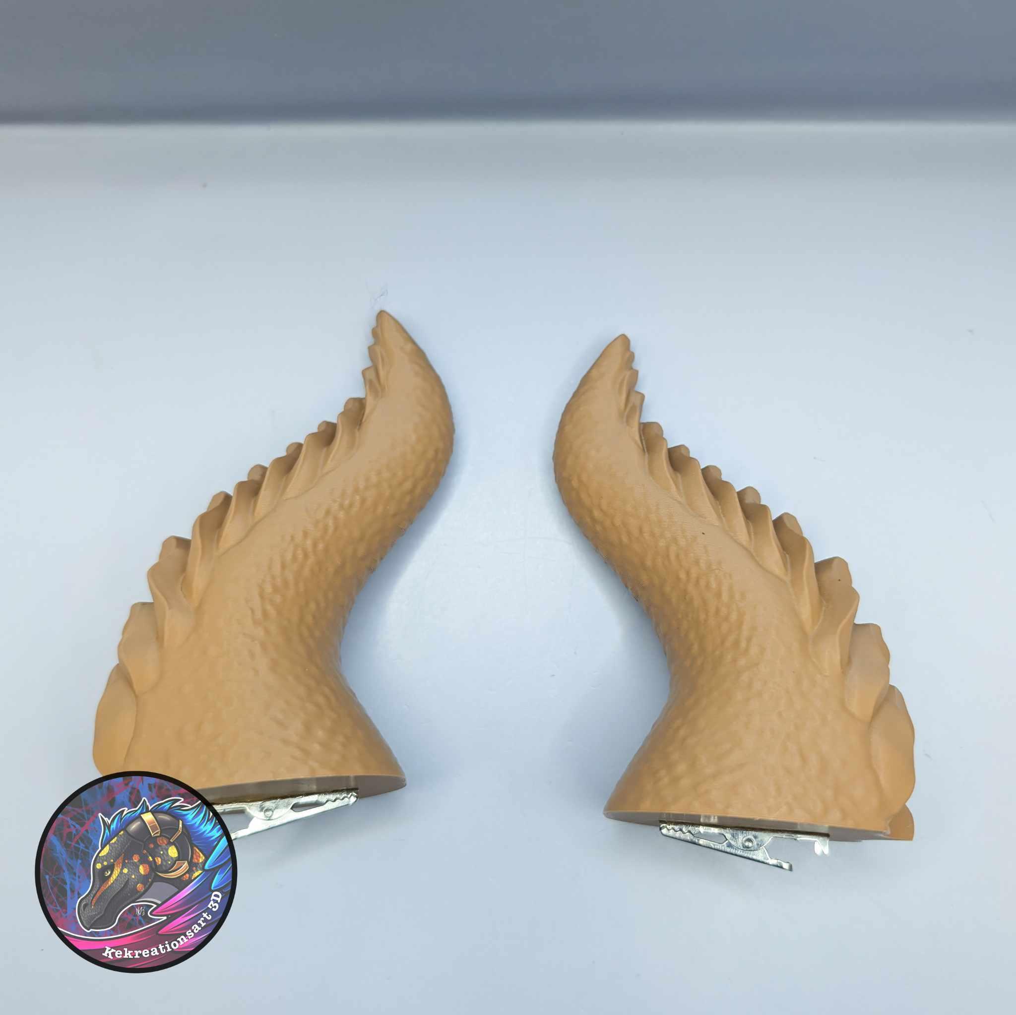 Cosplay Horn Set 3d model