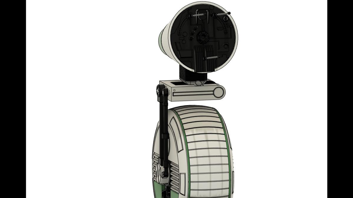 Star Wars D-O Droid 3d model