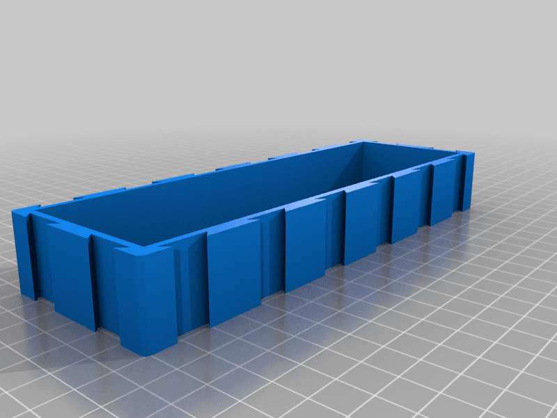 Modular Table Corner Tool Shelf 3d model