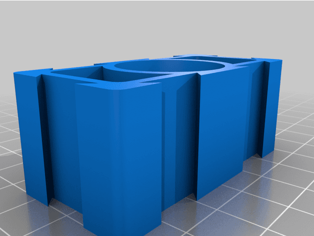 Modular Table Corner Tool Shelf 3d model