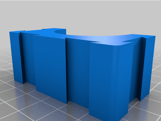 Modular Table Corner Tool Shelf 3d model