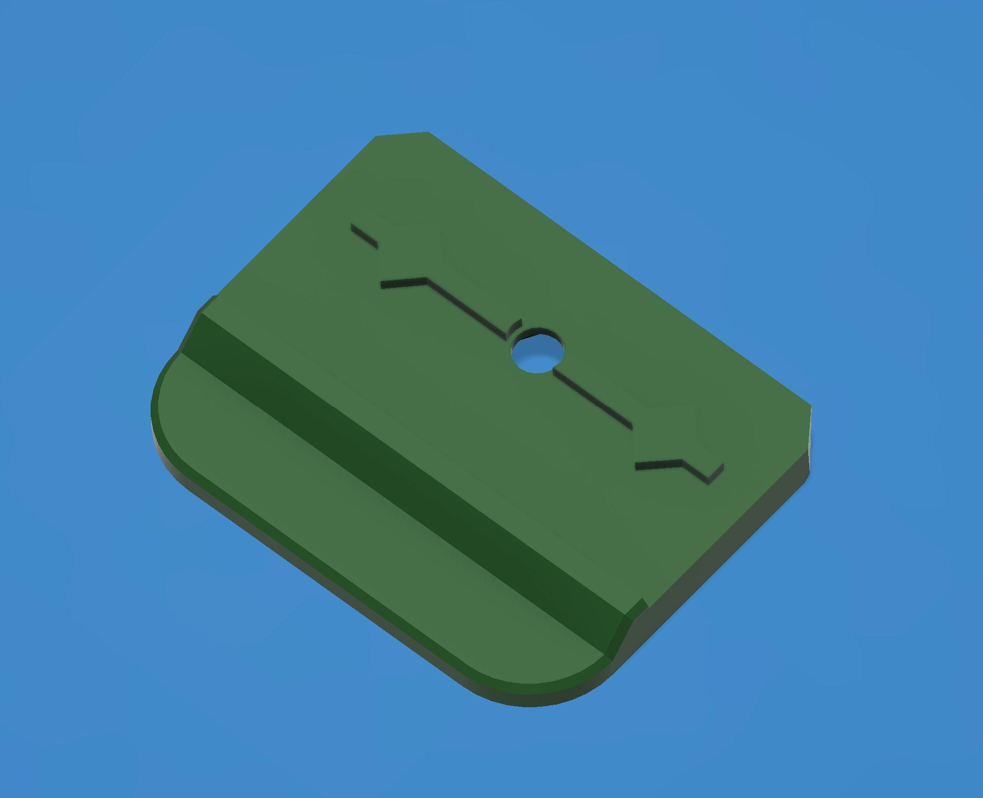 Razor Blade Holder Scraper 3d model