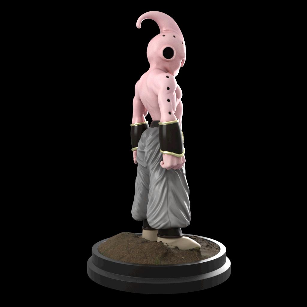 Kid Buu Figure 3d model