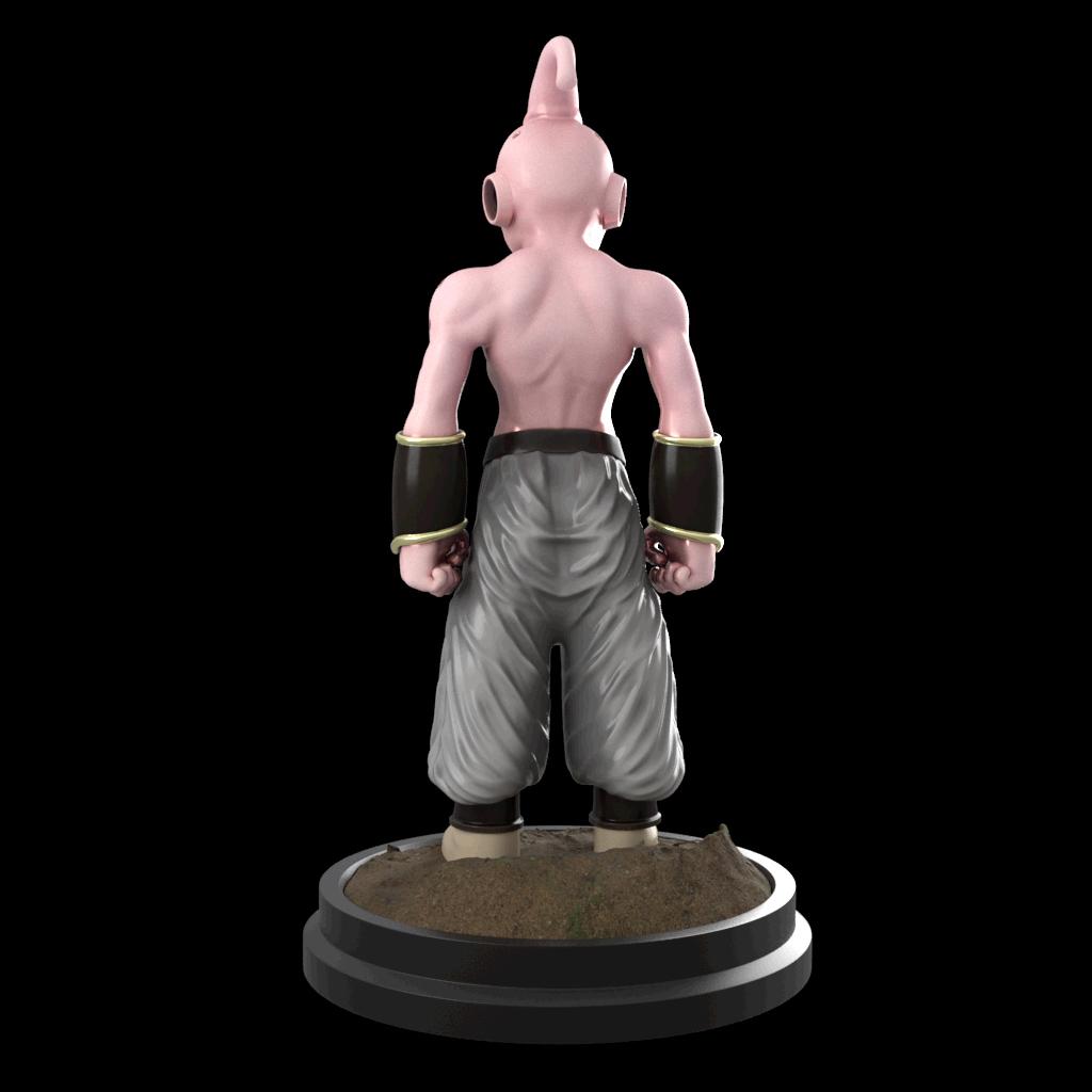 Kid Buu Figure 3d model