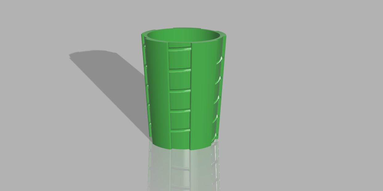 Spiral Filament Vase 3d model