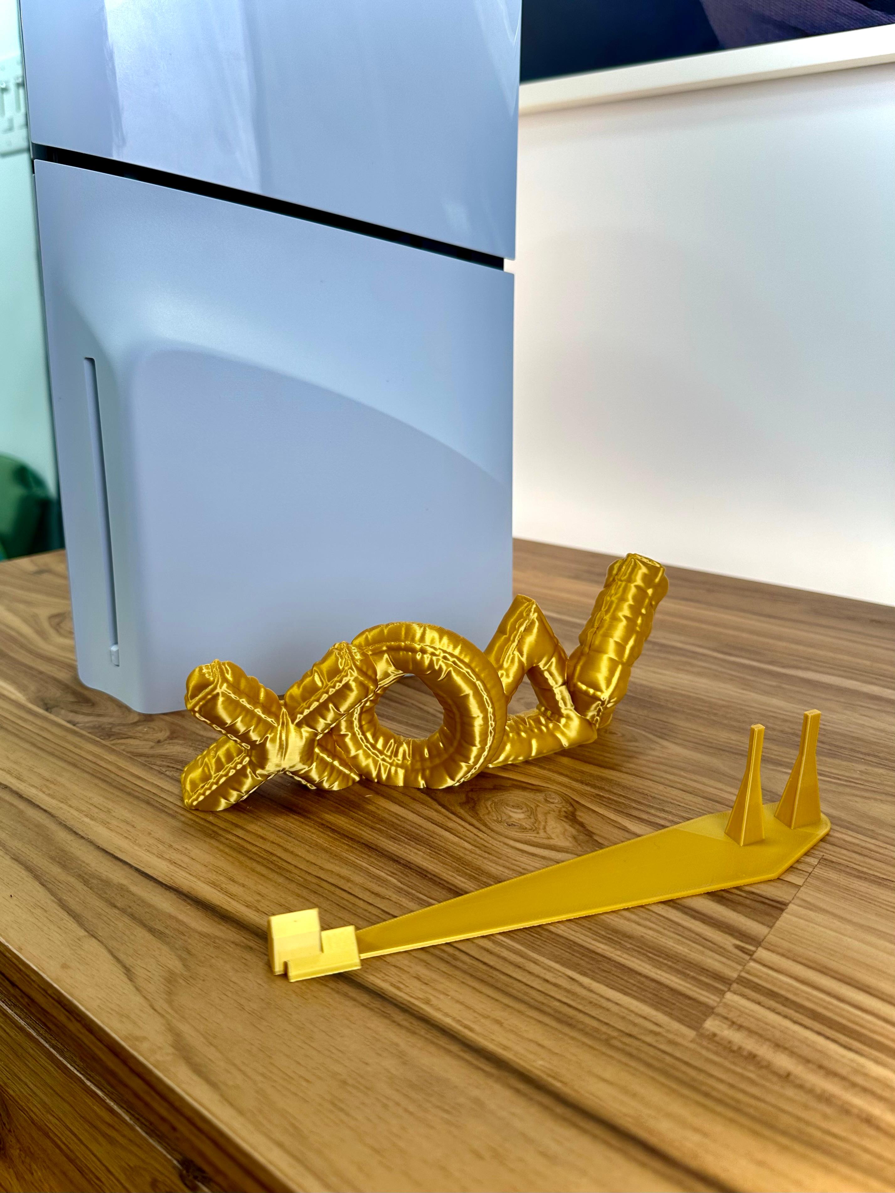 PS5 Slim Iconic Horizon Stand 3d model