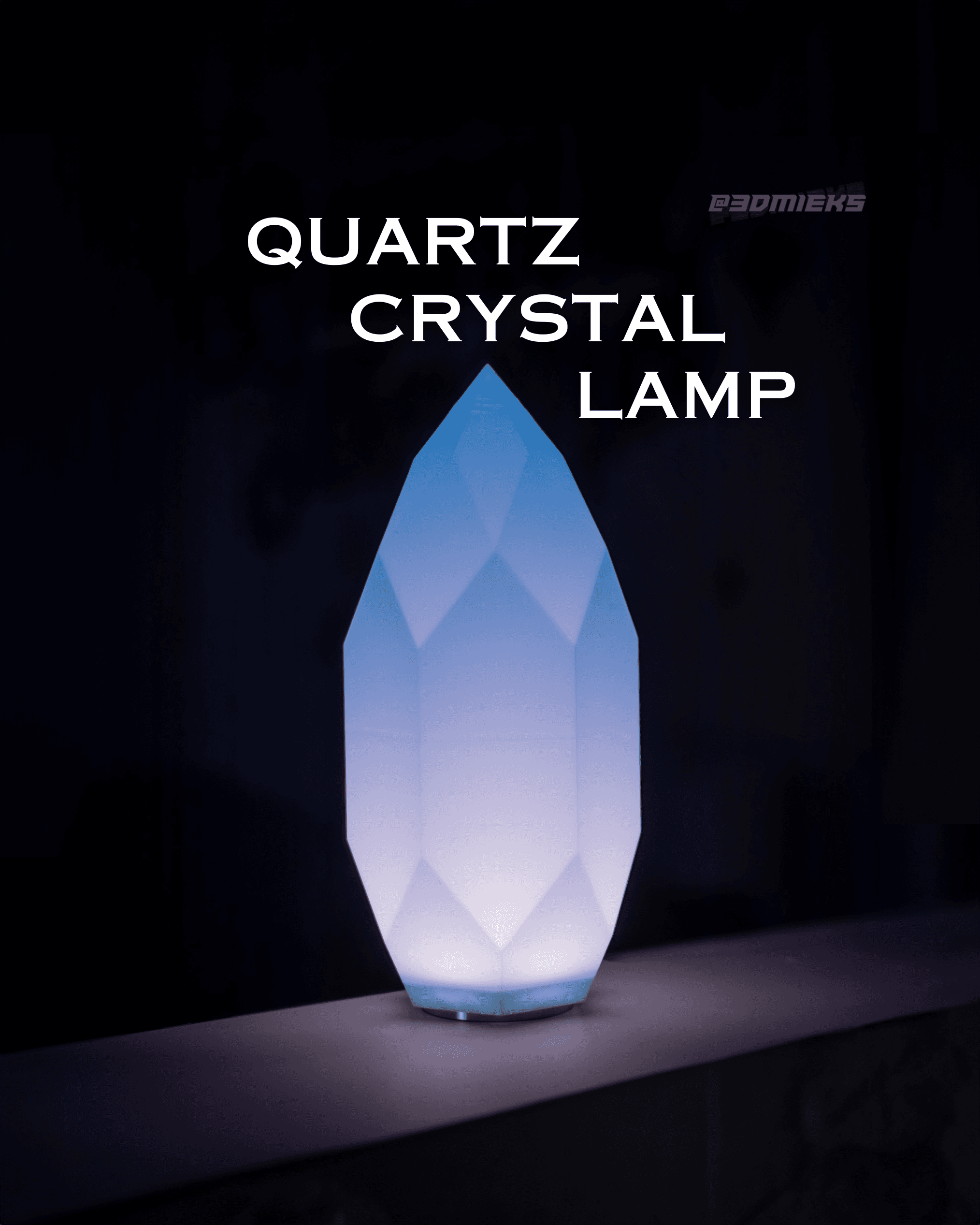 Early Access - Quartz Crystal Lamp 3d model