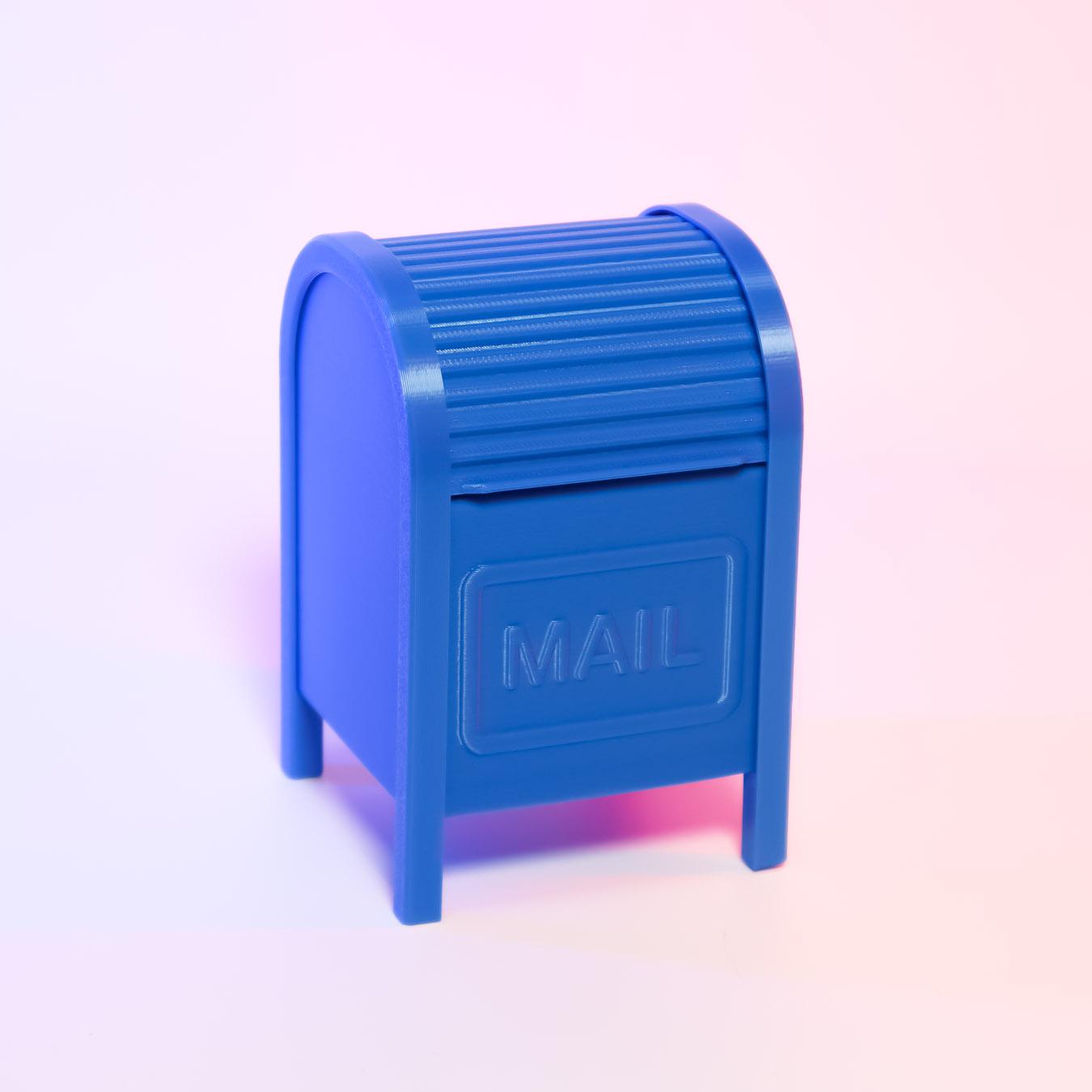 Mini Large Mailbox 3d model