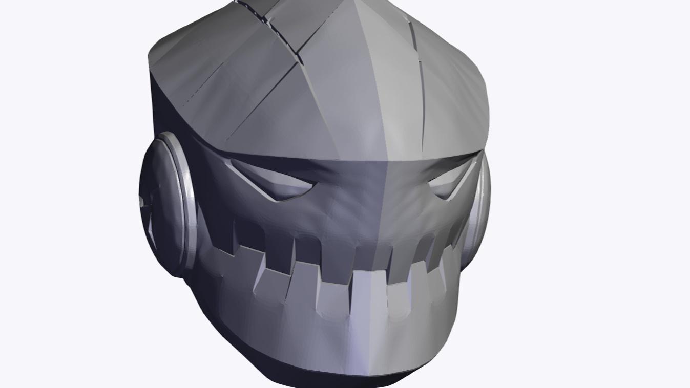 Leviathan Helmet - VS - Planetside 2 - Version 2 - Less Noise, Sharper Details - 3d model