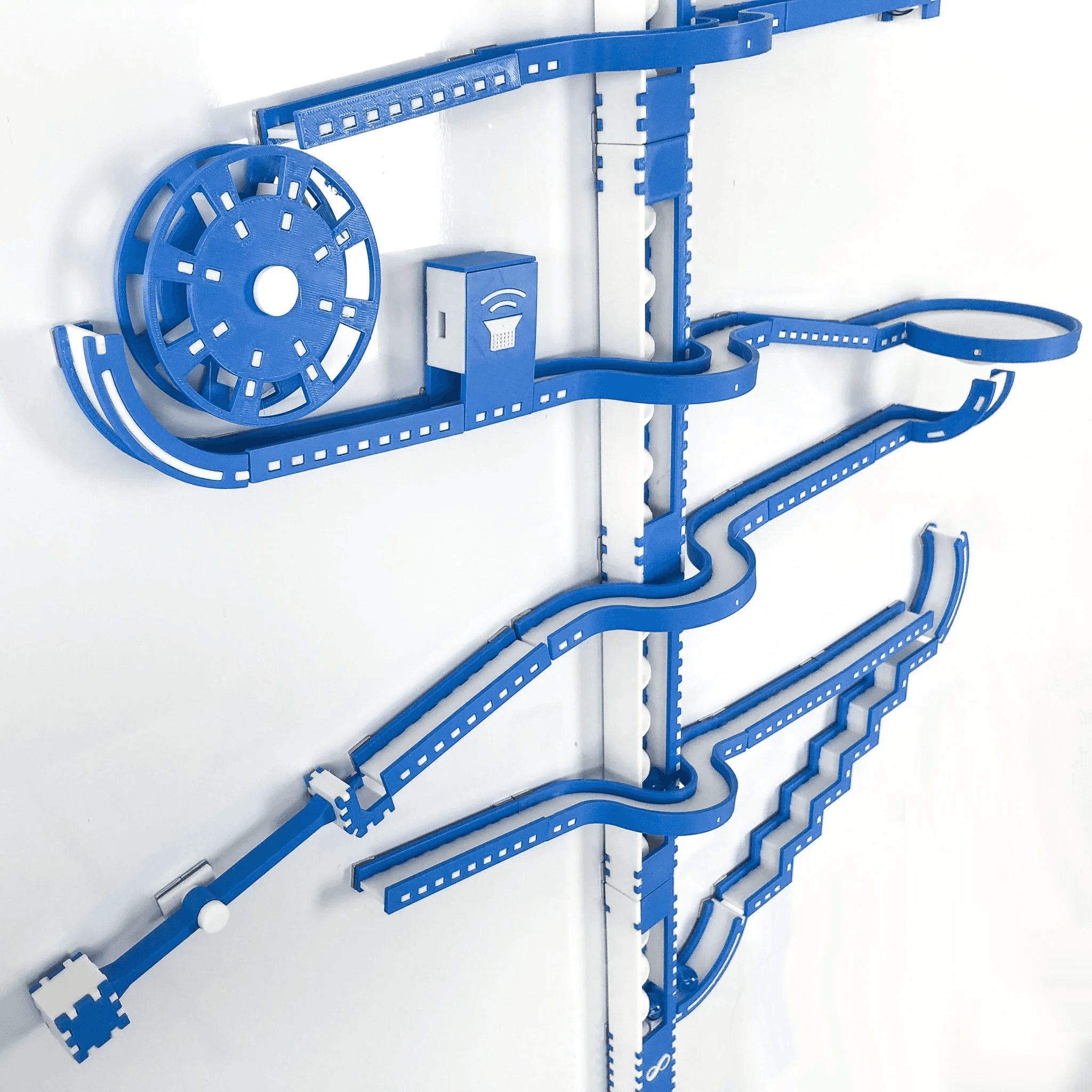 Turing Editions - Infinity Trax | Modular Magnetic Marble Run 3d model