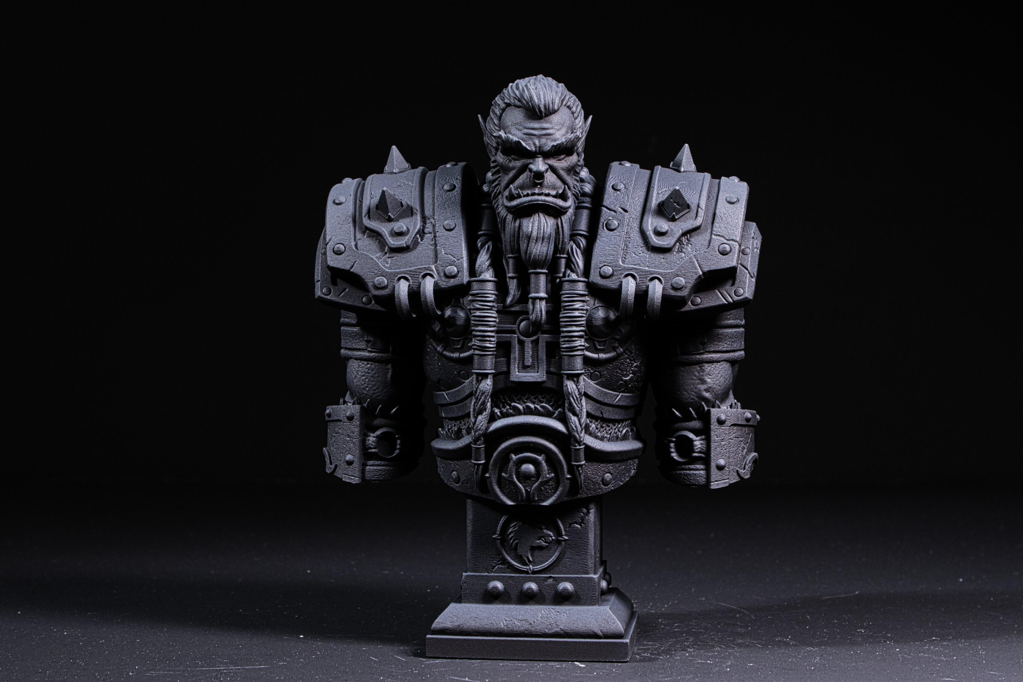 Thrall bust - (Pre-Supported) 3d model