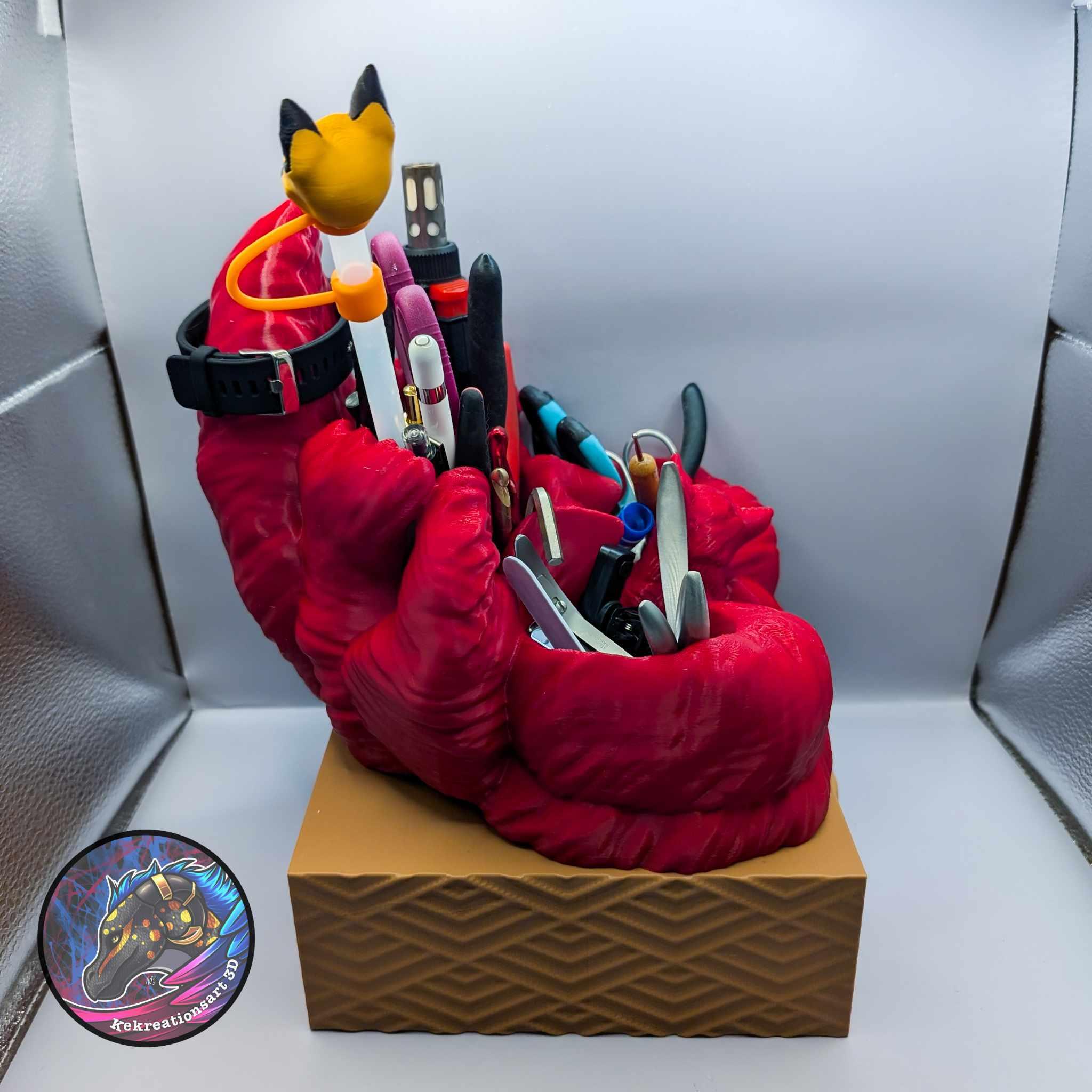 Kitsune Desk Organizer 3d model