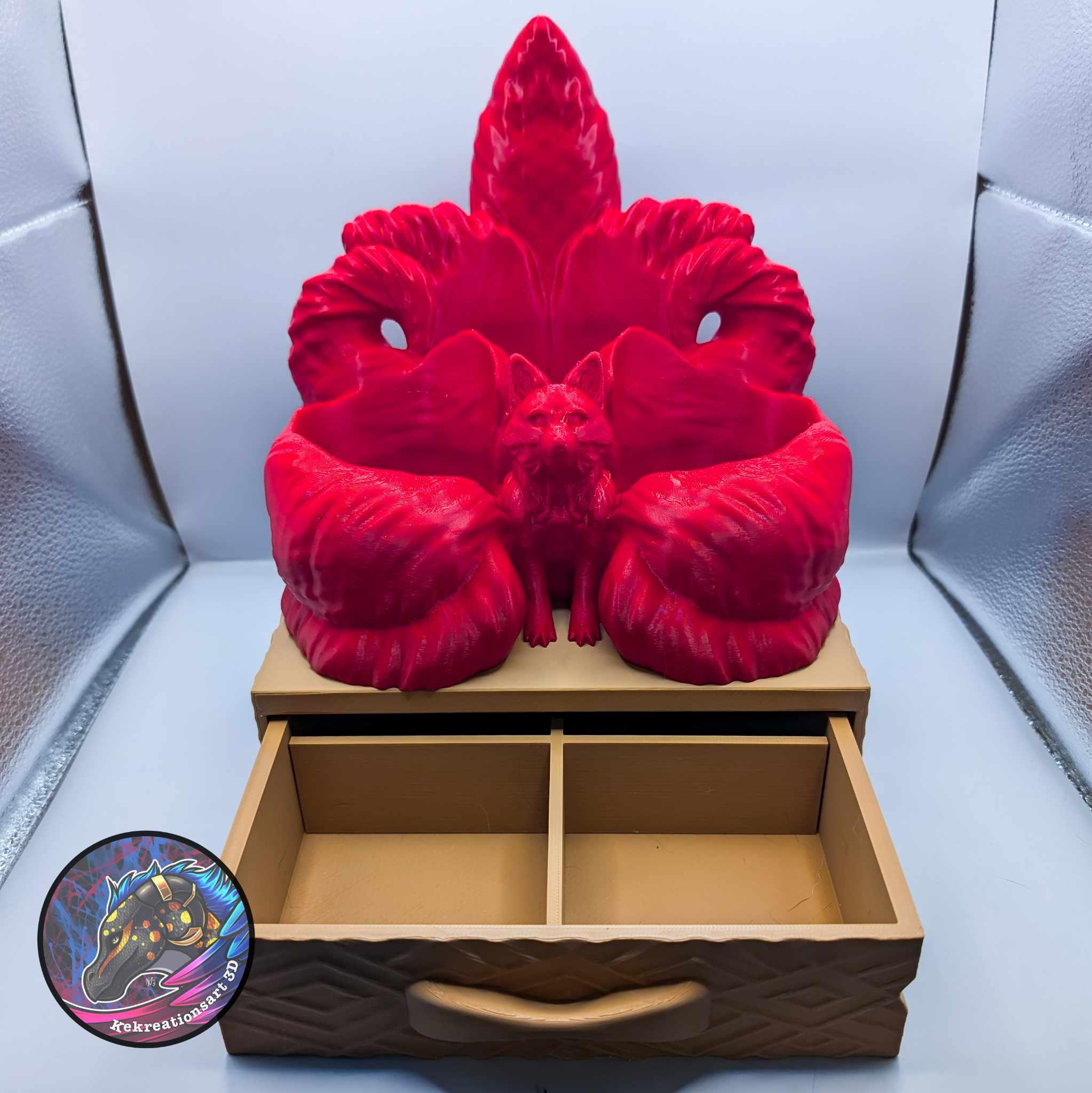 Kitsune Desk Organizer 3d model