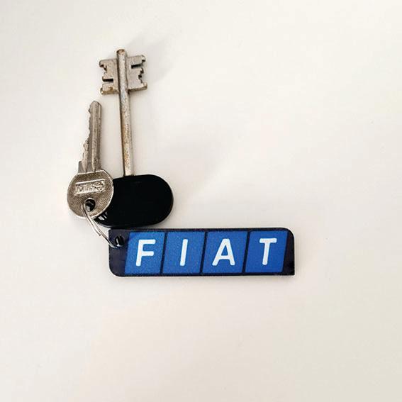 Keychain: Fiat I 3d model