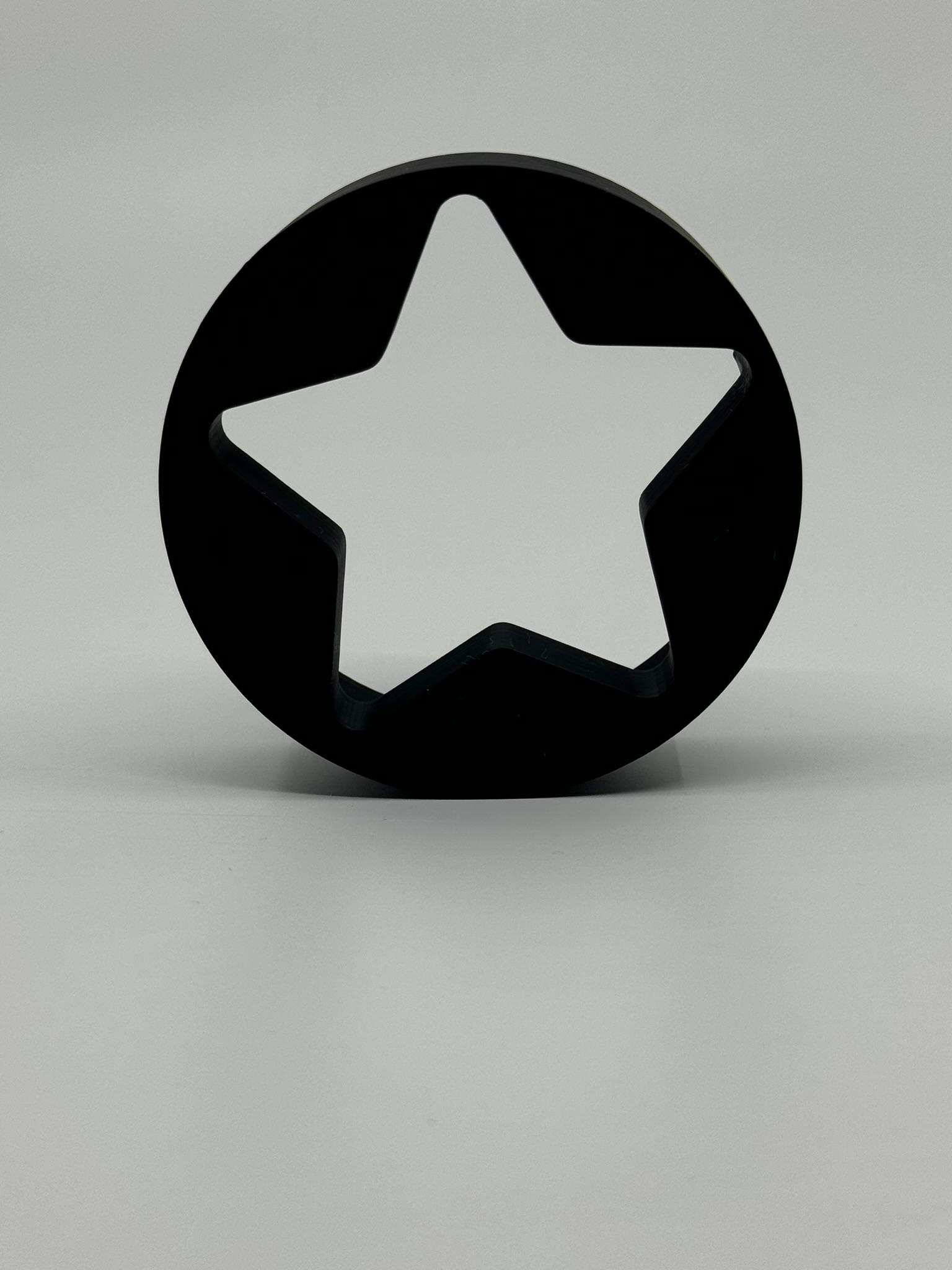 Flashlight Star Cap 3d model