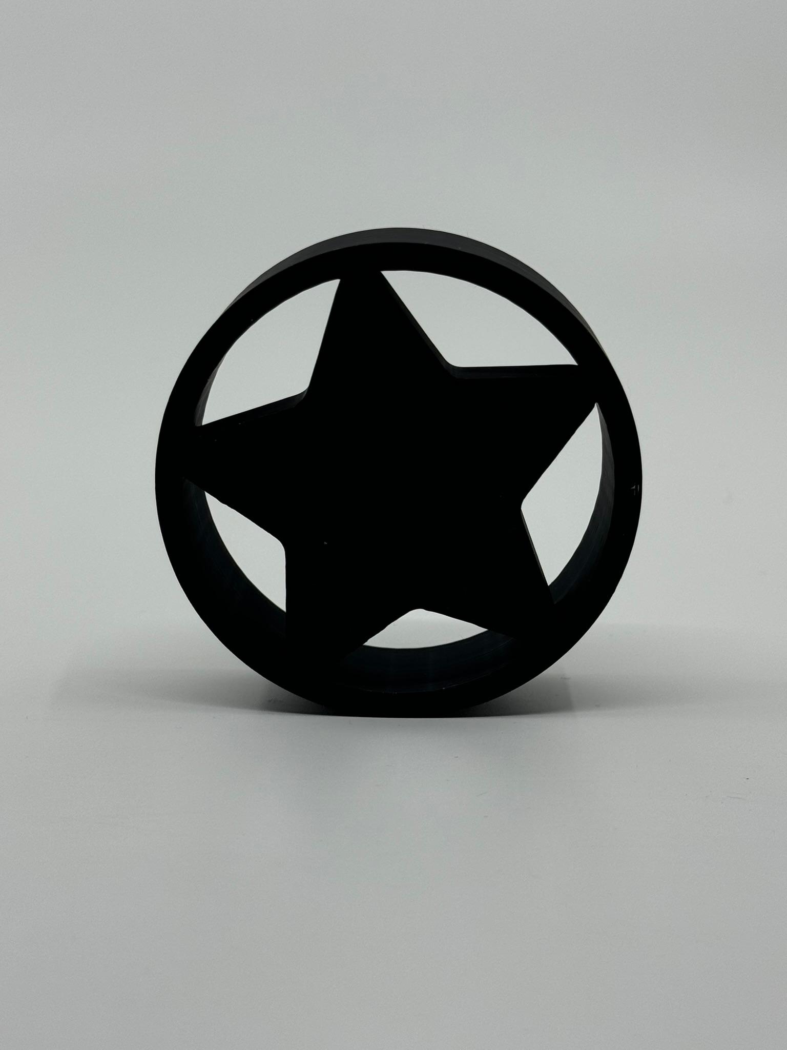 Flashlight Star Cap 3d model