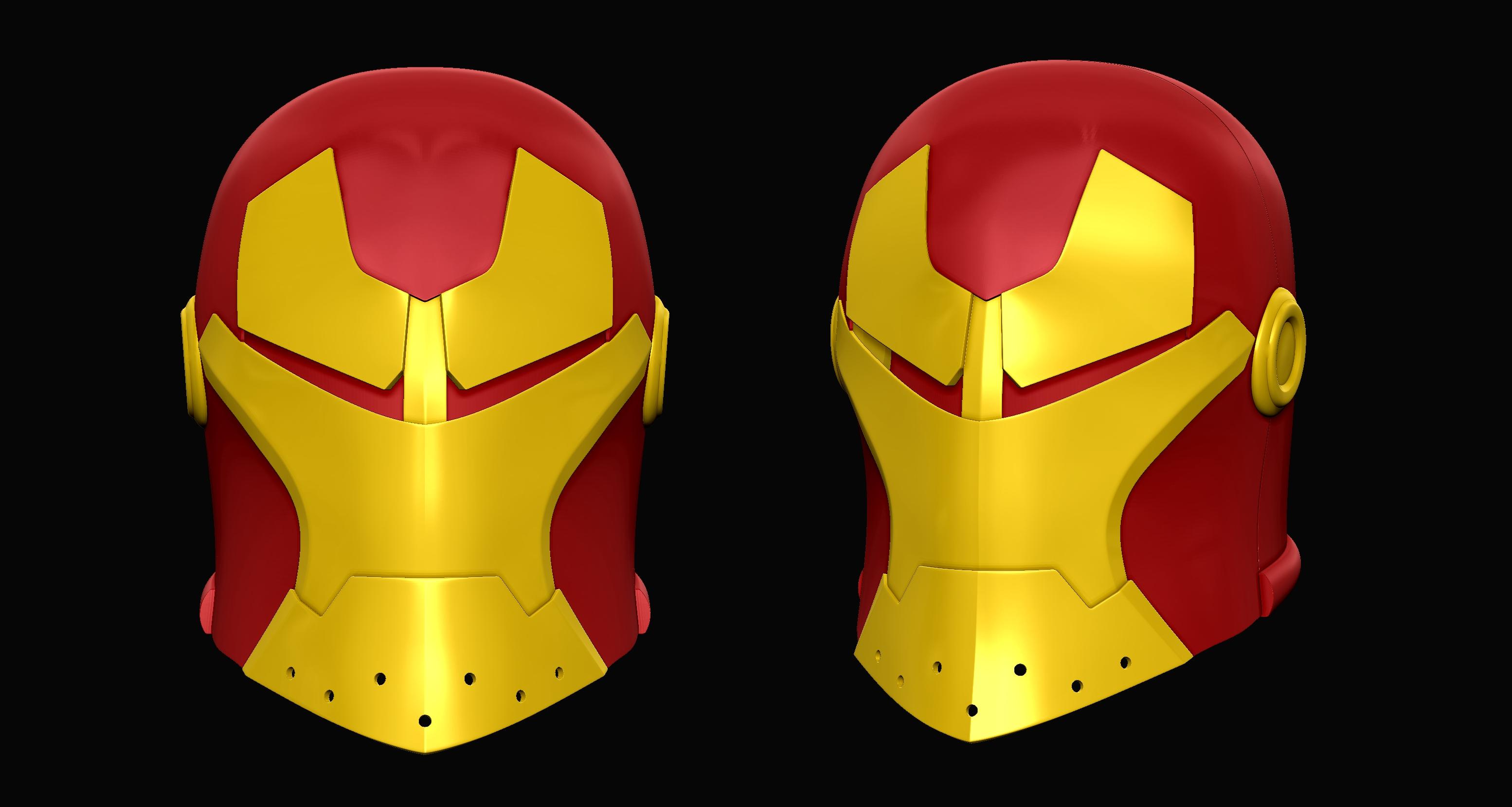 Medieval Iron Man 3d model