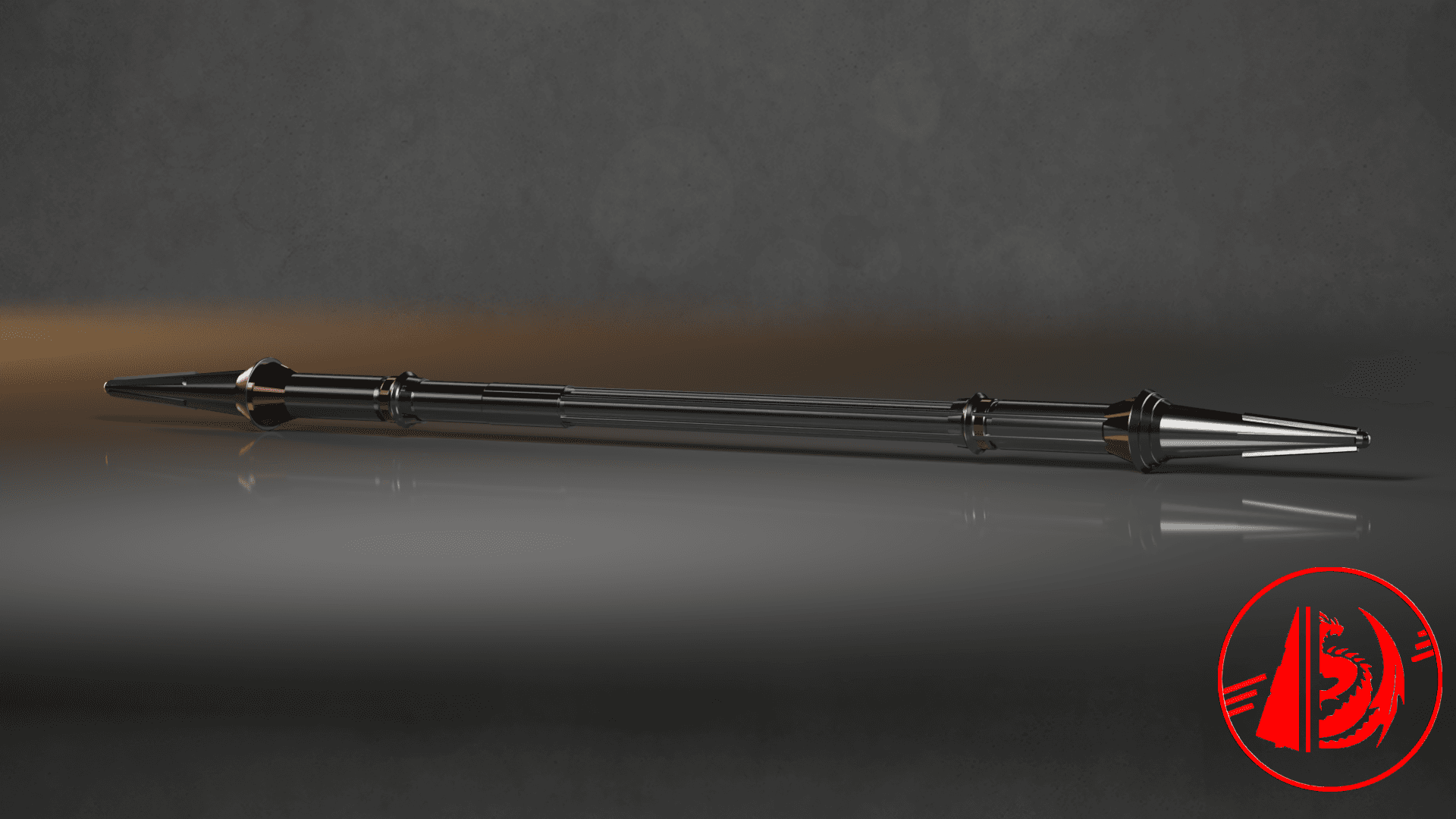 Coruscant Guard Electrostaff 3d model