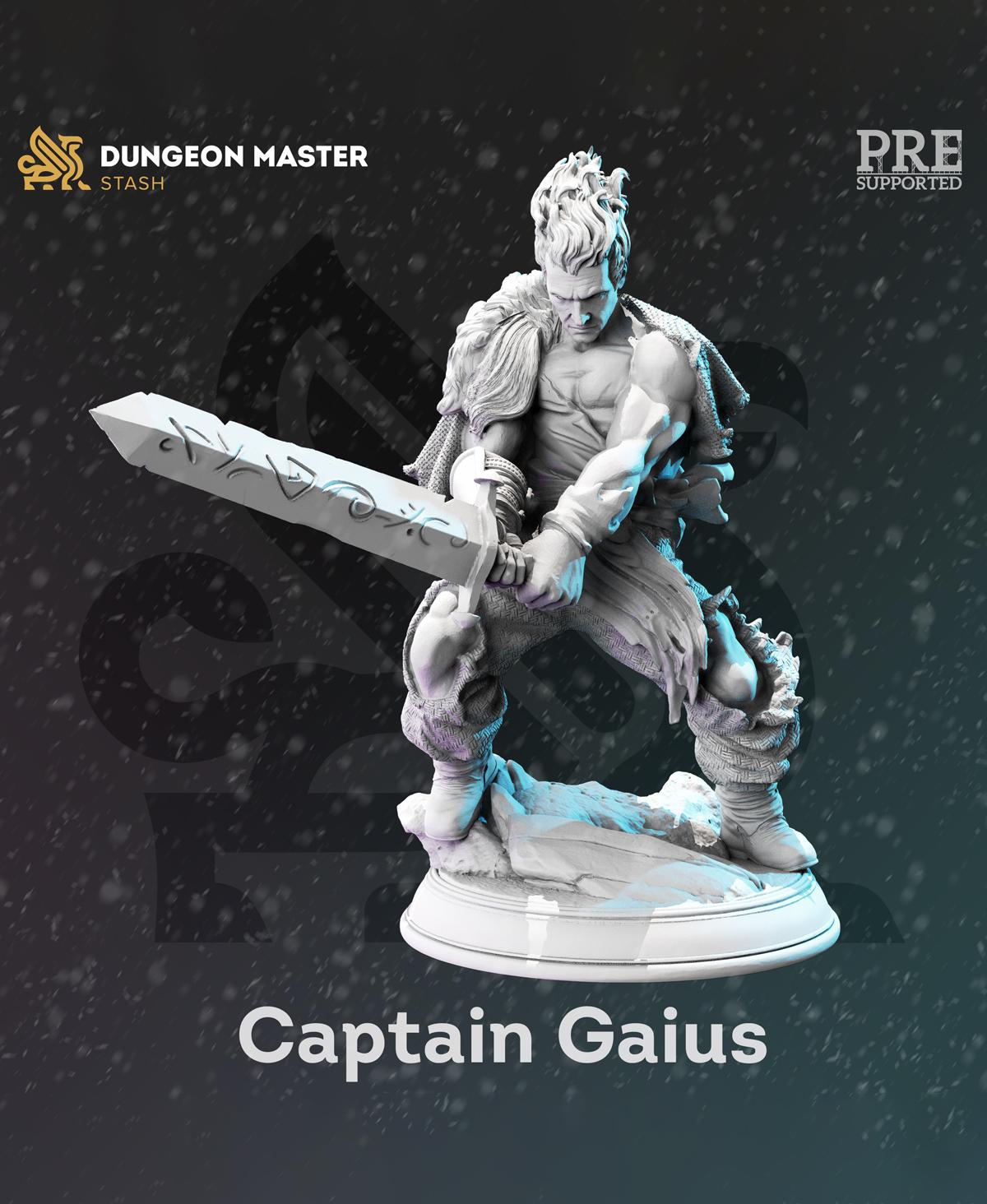 Captain Gaius 3d model