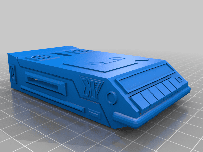 Troll-class Star Corps space ship 3d model