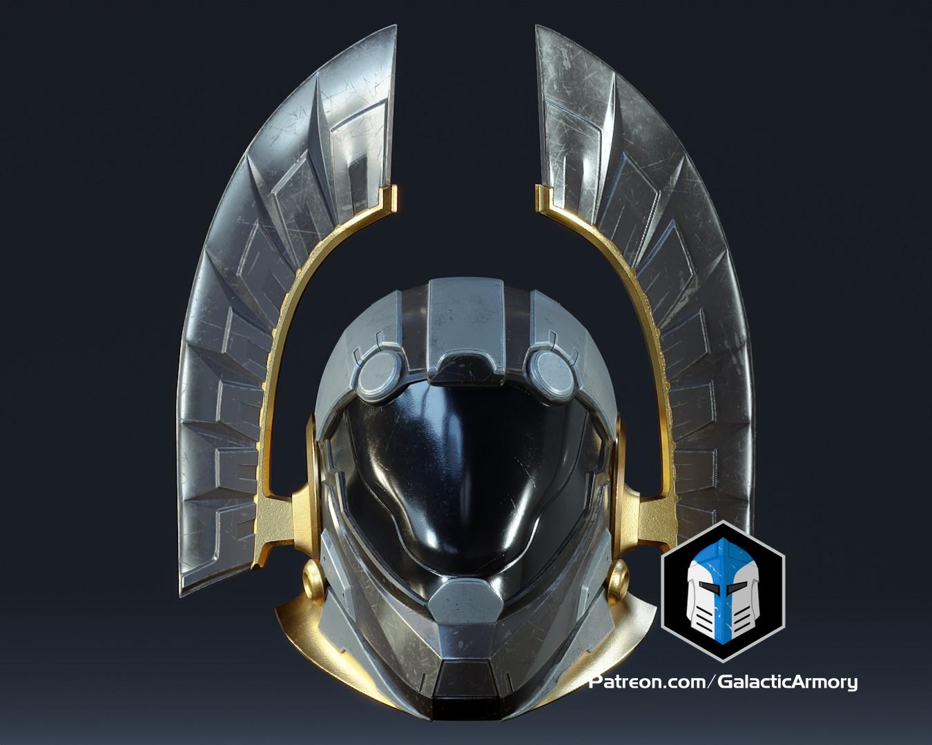 Helldivers 2 Helmet - Savior of the Free - 3D Print Files 3d model