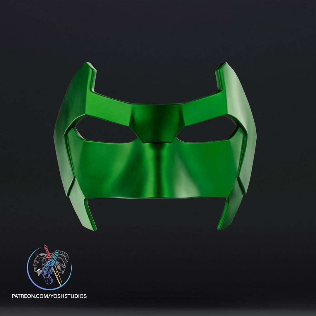 Kyle Rayner Mask 3D Printer File STL 3d model
