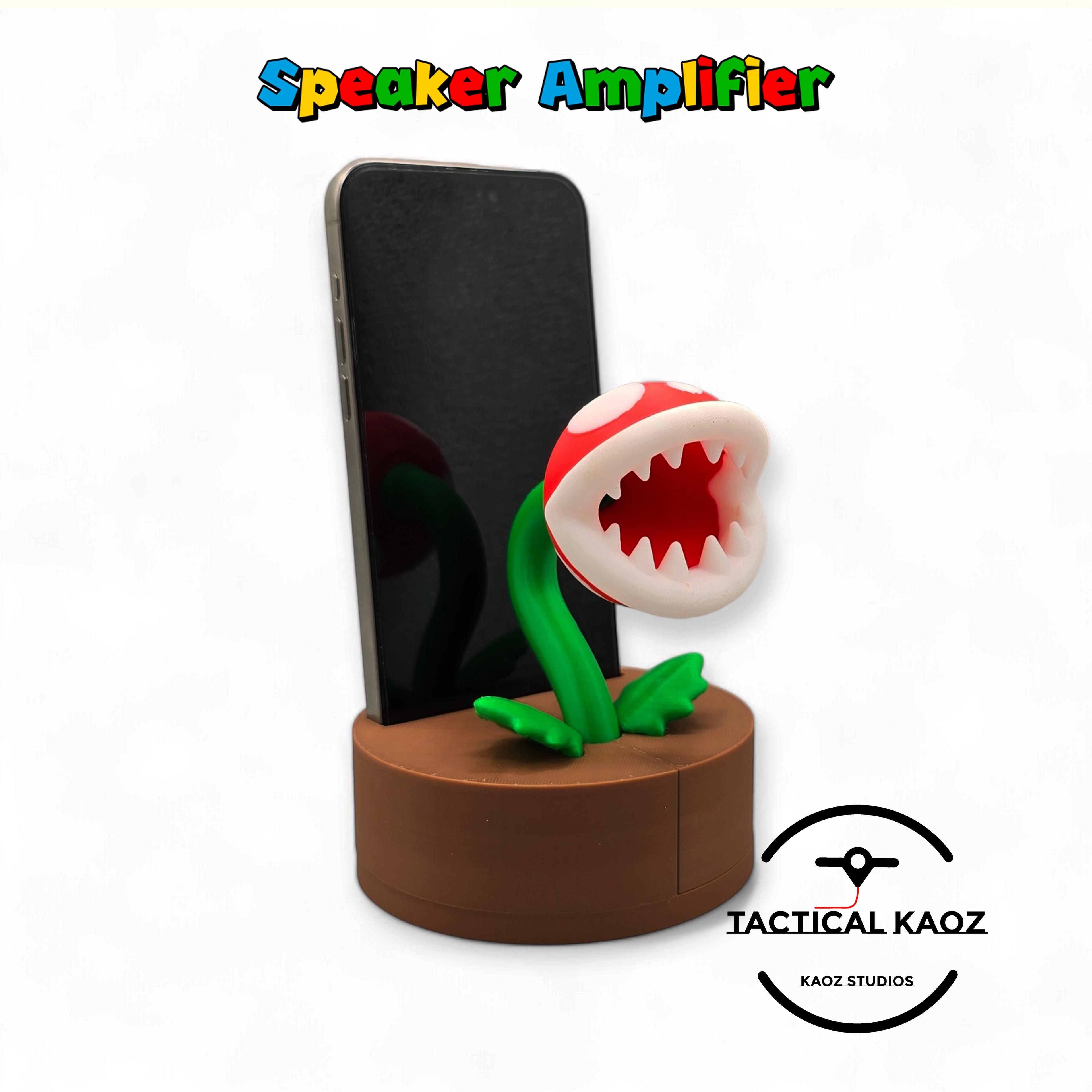 Piranha Plant Speaker Amplifier 3d model