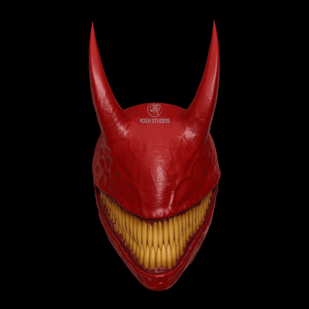 Carnage Daredevil Helmet 3d Print File STL 3d model